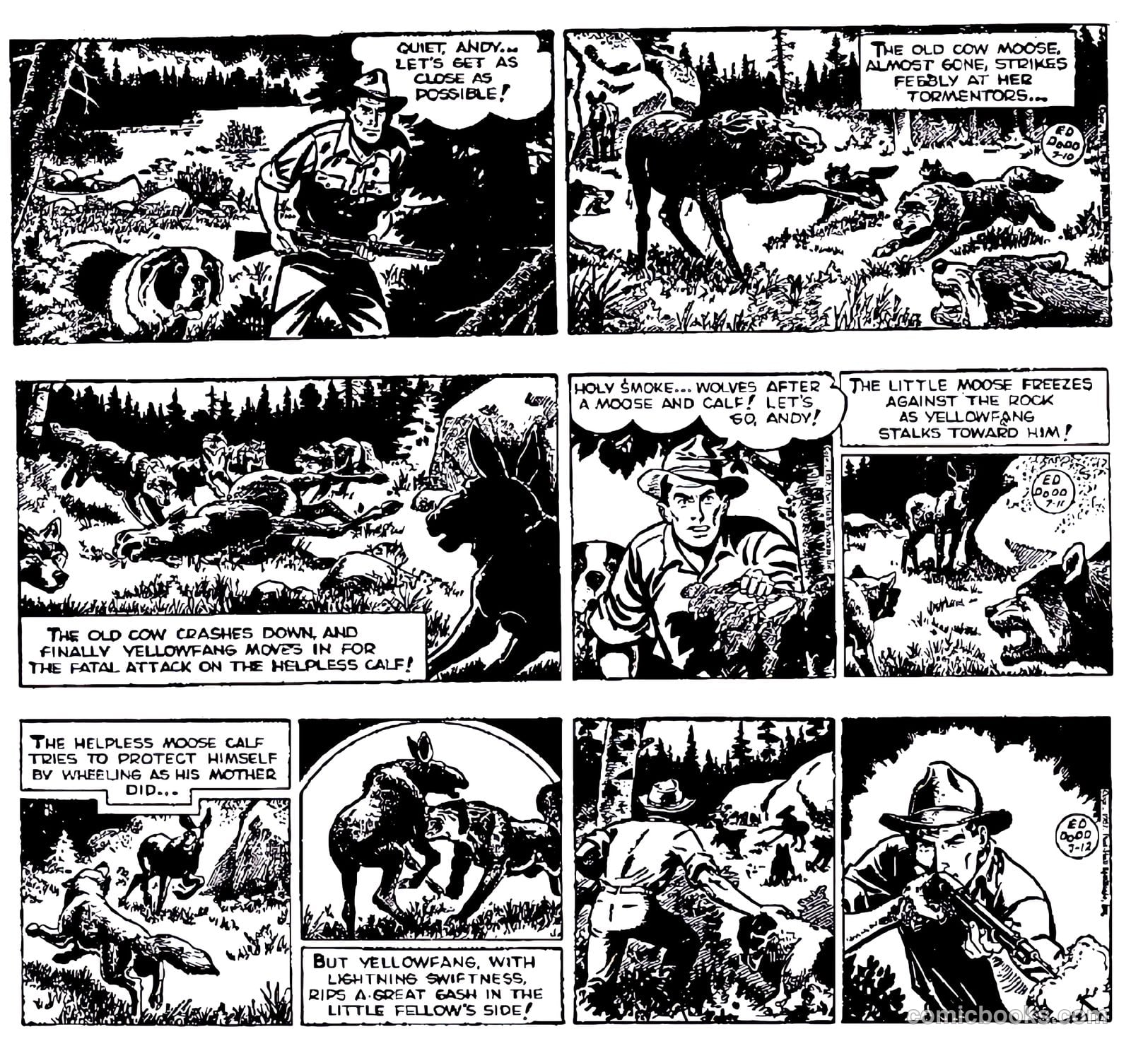 Mark Trail #nn (1952) — page 4 of 74