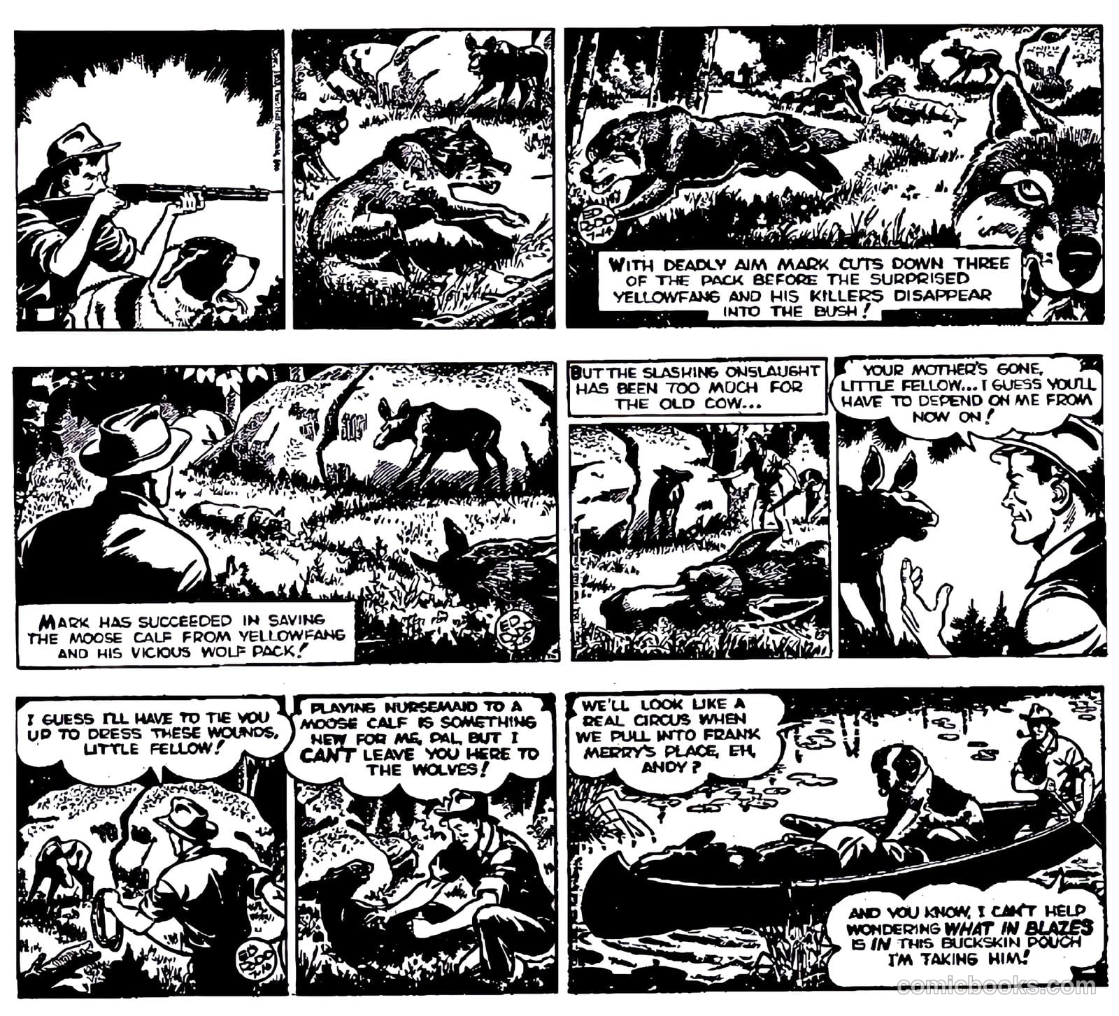Mark Trail #nn (1952) — page 5 of 74