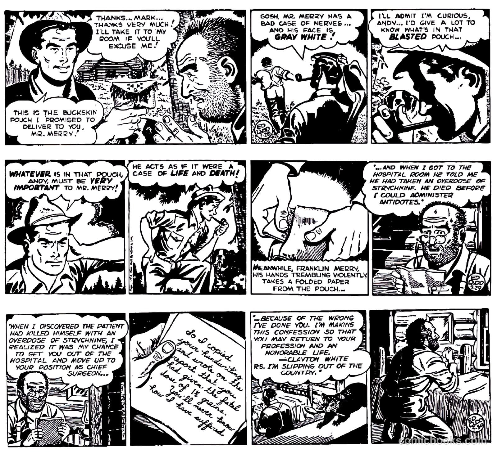Mark Trail #nn (1952) — page 9 of 74