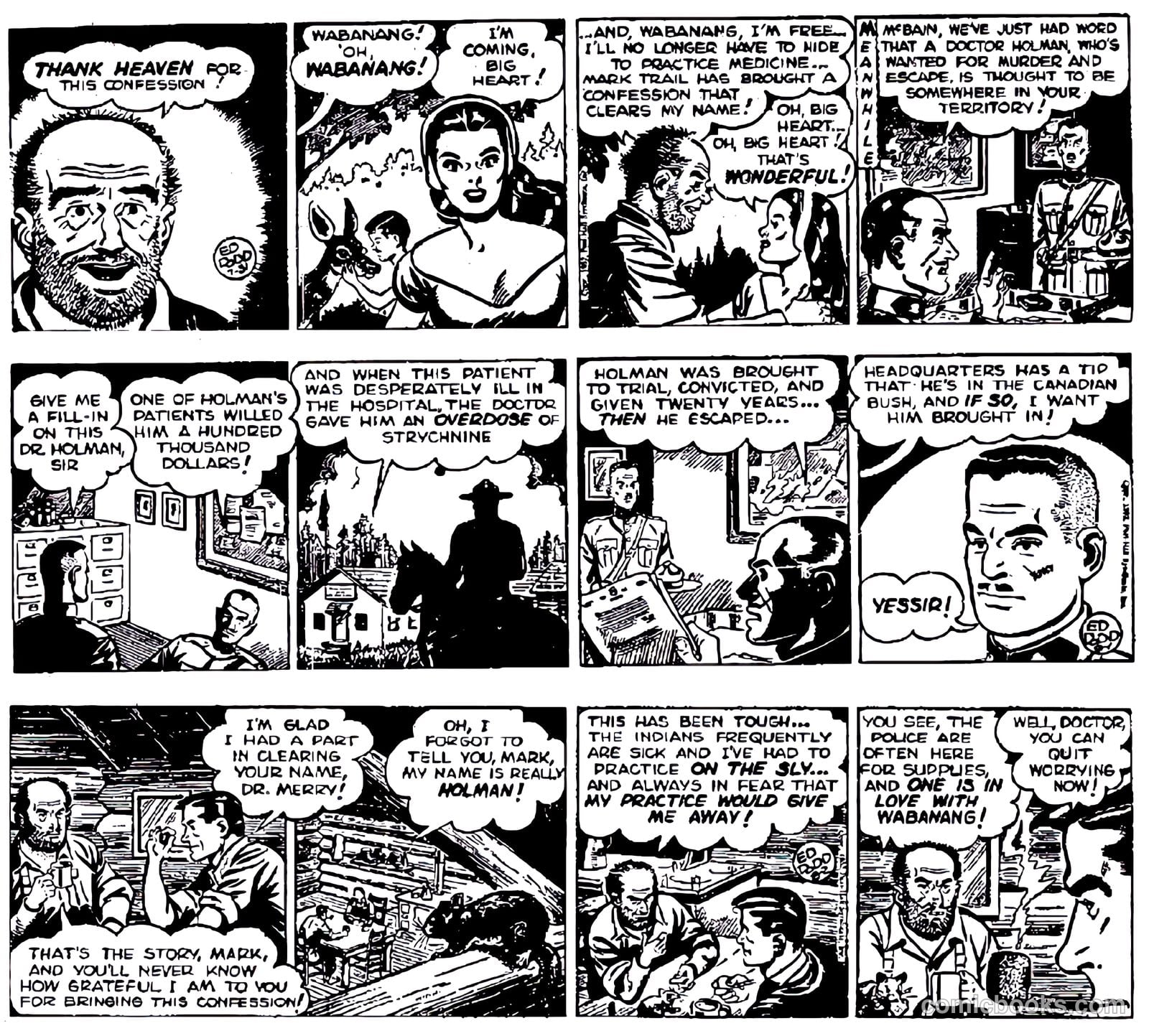 Mark Trail #nn (1952) — page 10 of 74