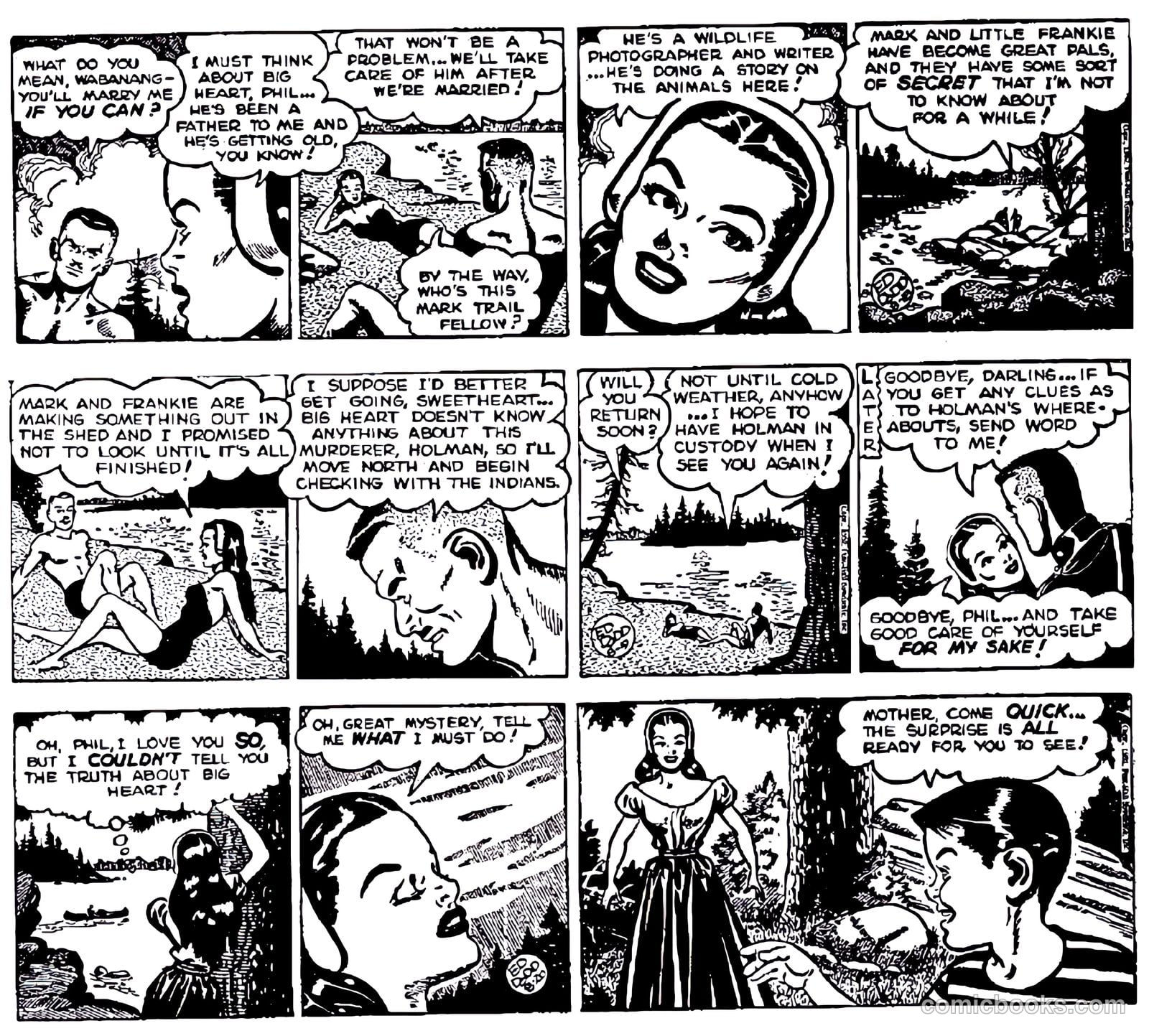 Mark Trail #nn (1952) — page 15 of 74