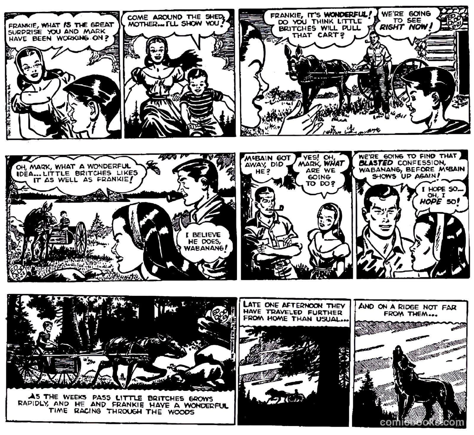 Mark Trail #nn (1952) — page 16 of 74