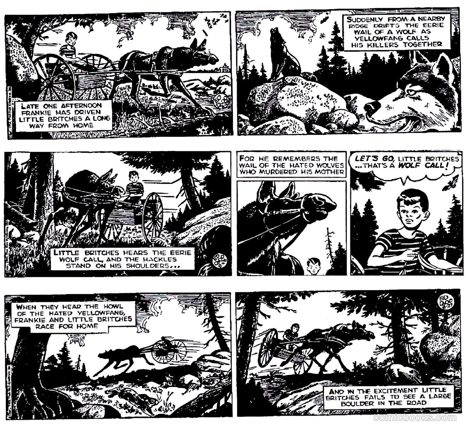 Mark Trail #nn (1952) — page 17 of 74
