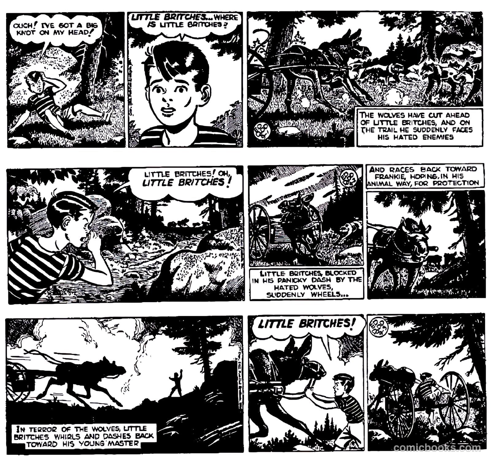Mark Trail #nn (1952) — page 19 of 74