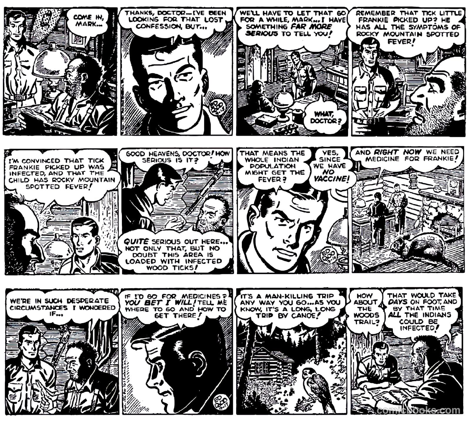 Mark Trail #nn (1952) — page 23 of 74