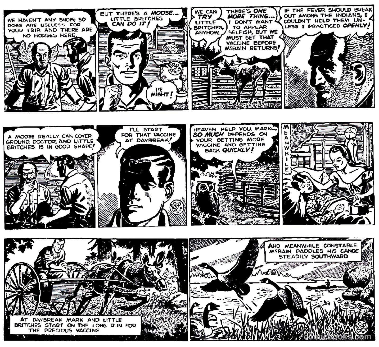 Mark Trail #nn (1952) — page 24 of 74