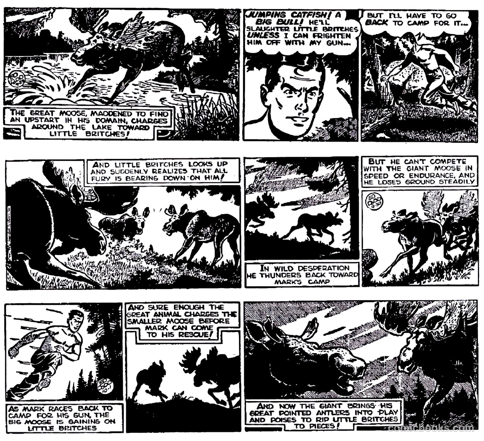 Mark Trail #nn (1952) — page 27 of 74