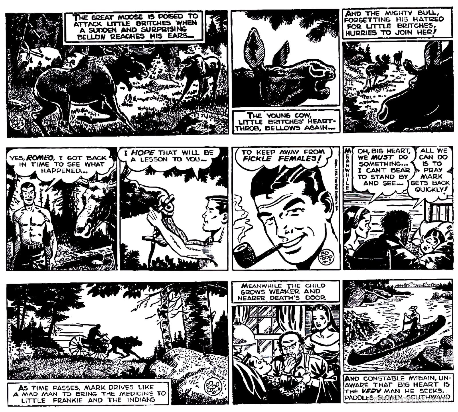 Mark Trail #nn (1952) — page 28 of 74