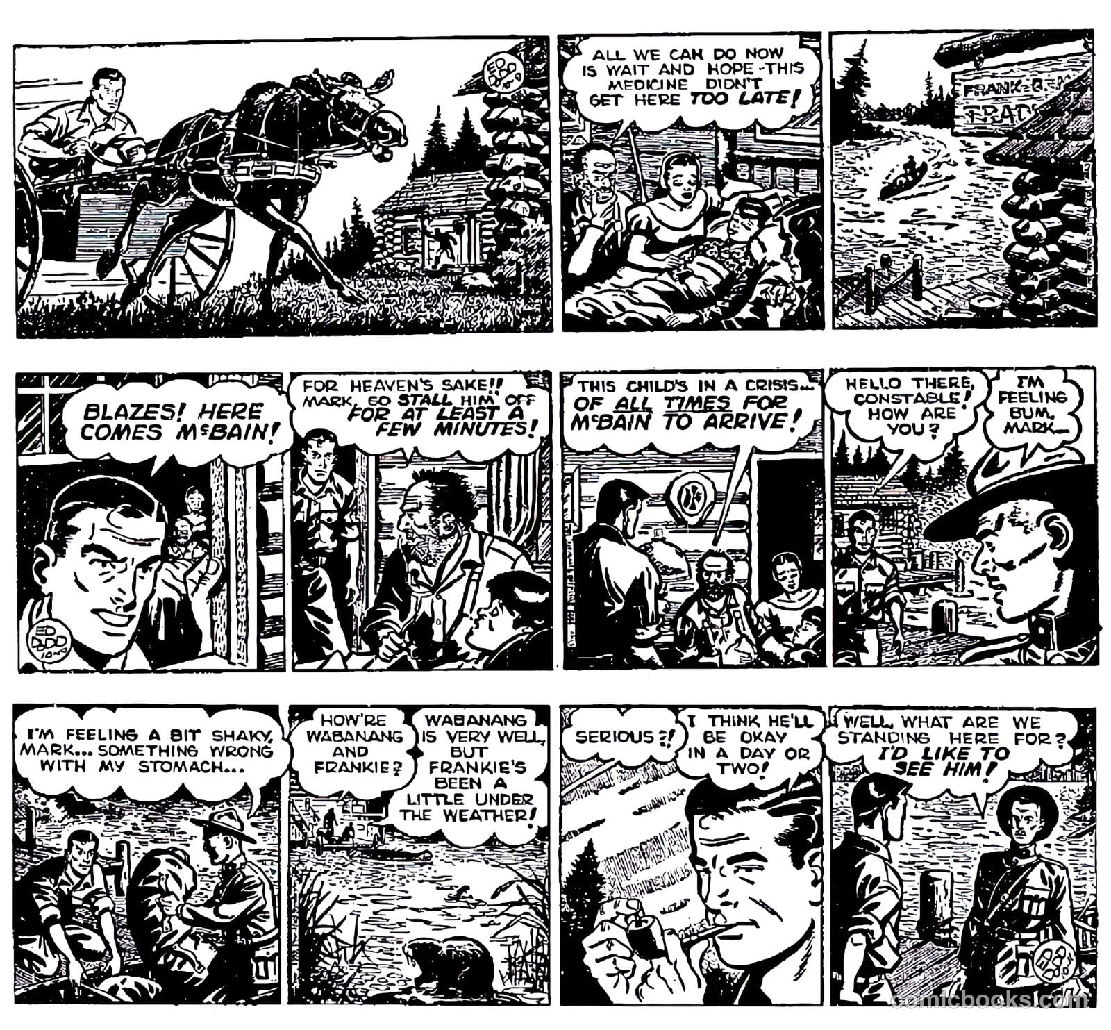 Mark Trail #nn (1952) — page 30 of 74
