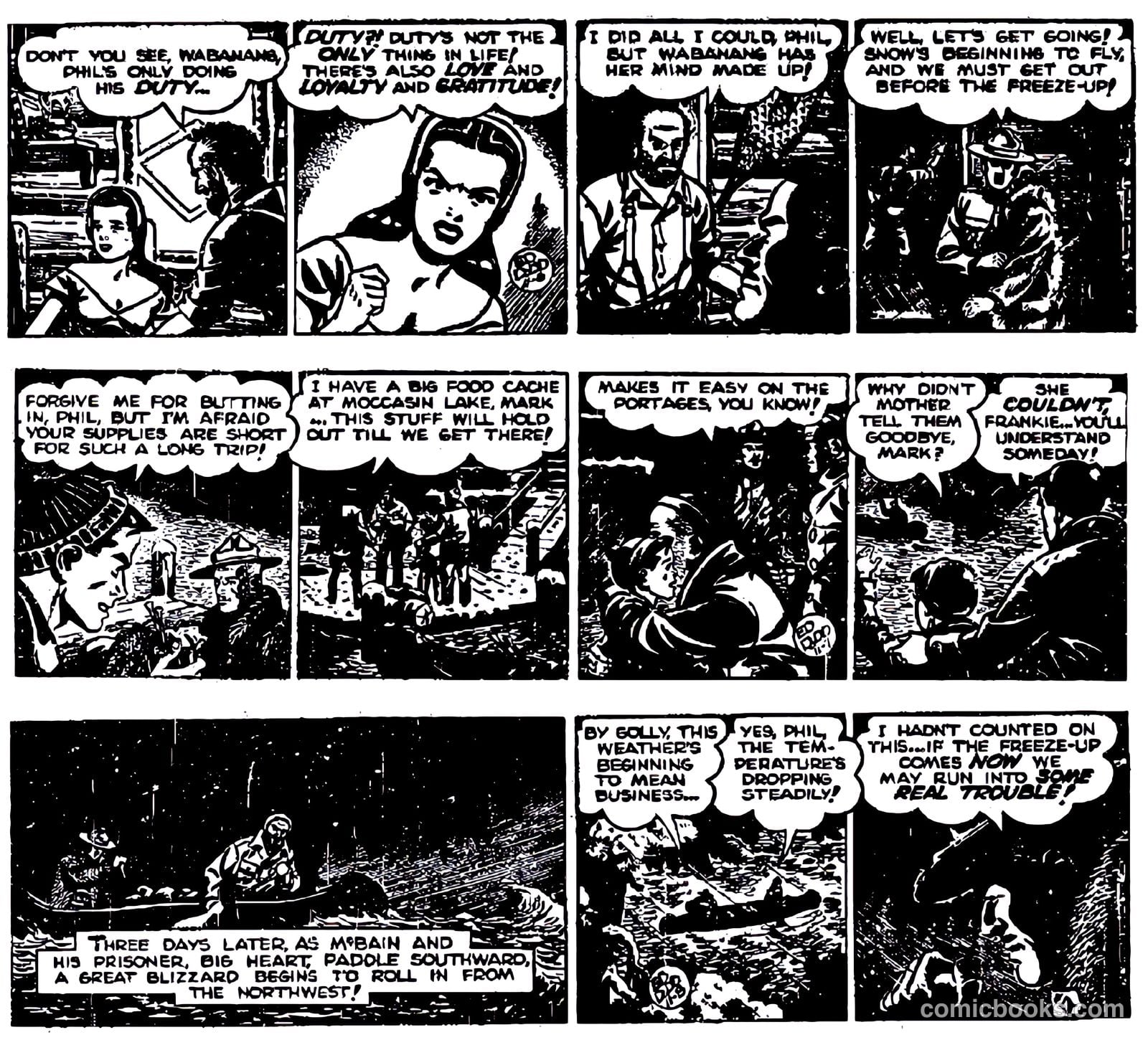 Mark Trail #nn (1952) — page 38 of 74