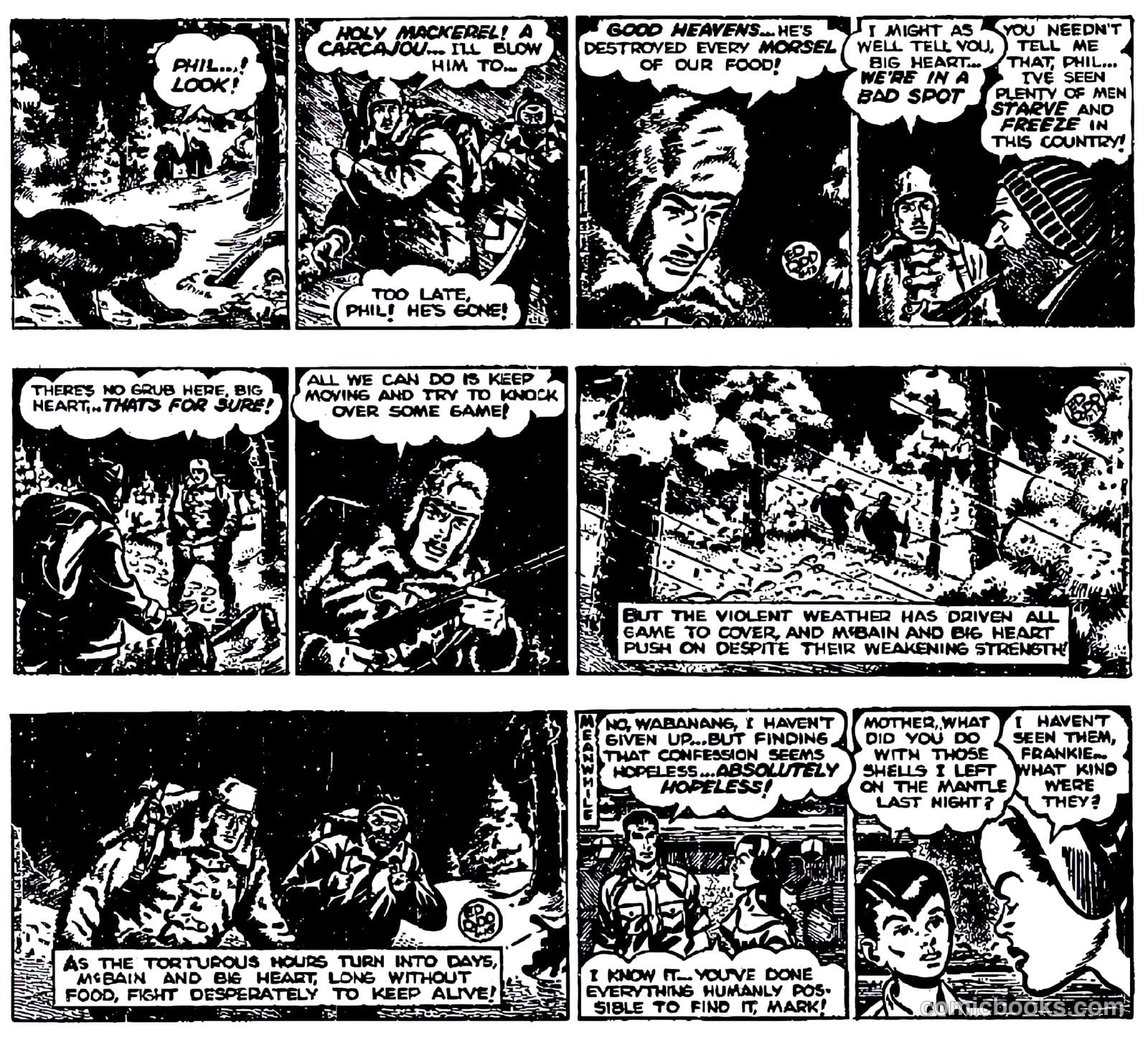 Mark Trail #nn (1952) — page 40 of 74