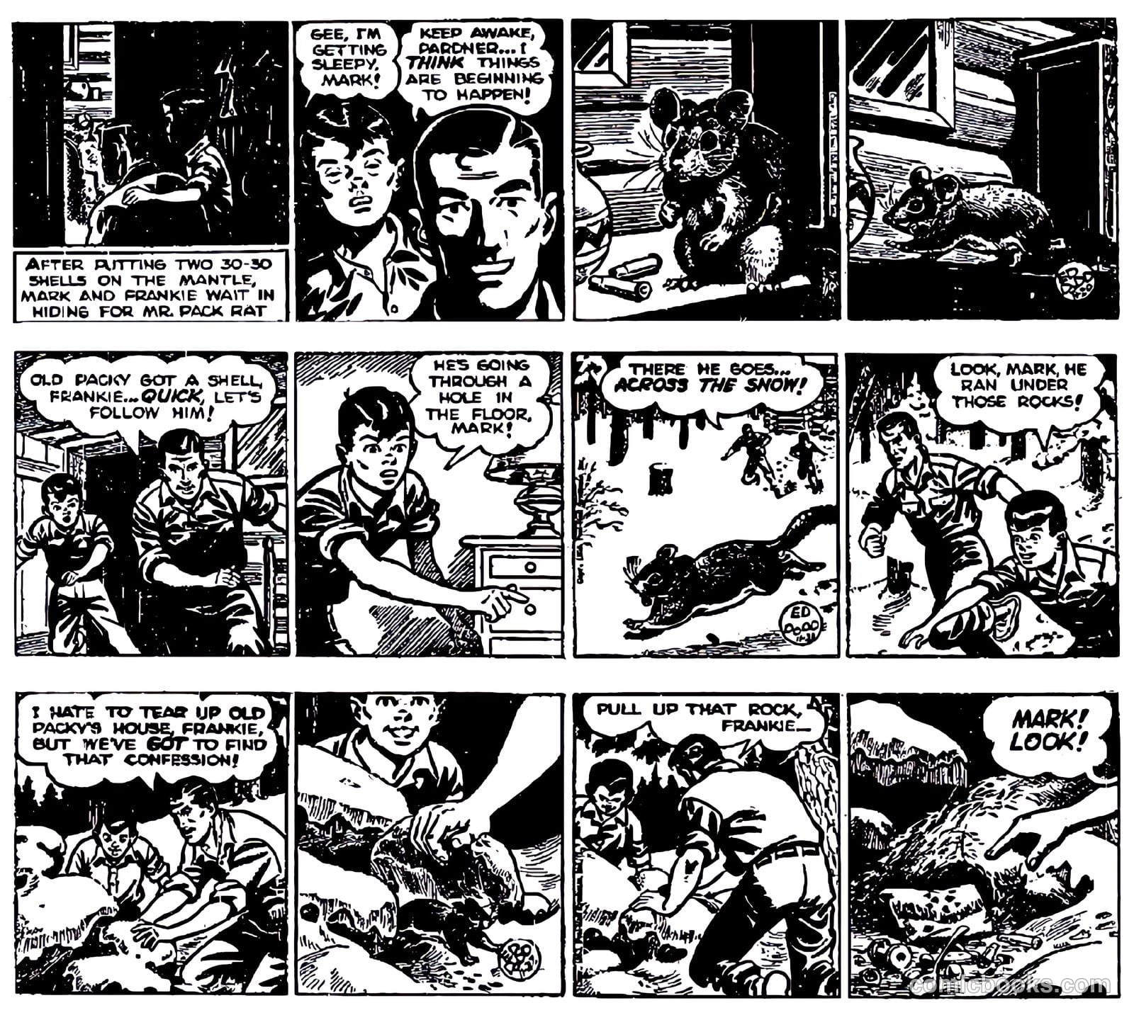 Mark Trail #nn (1952) — page 42 of 74