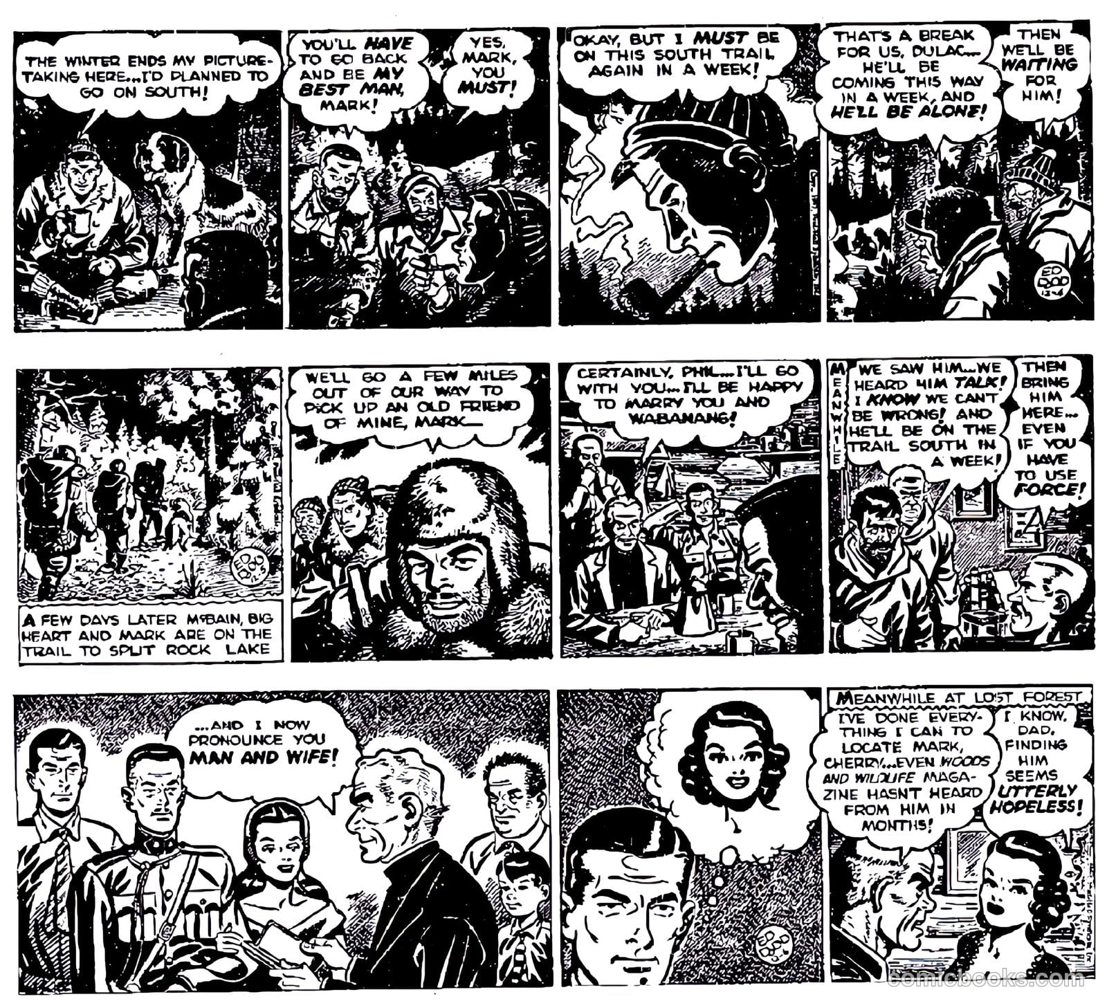 Mark Trail #nn (1952) — page 46 of 74