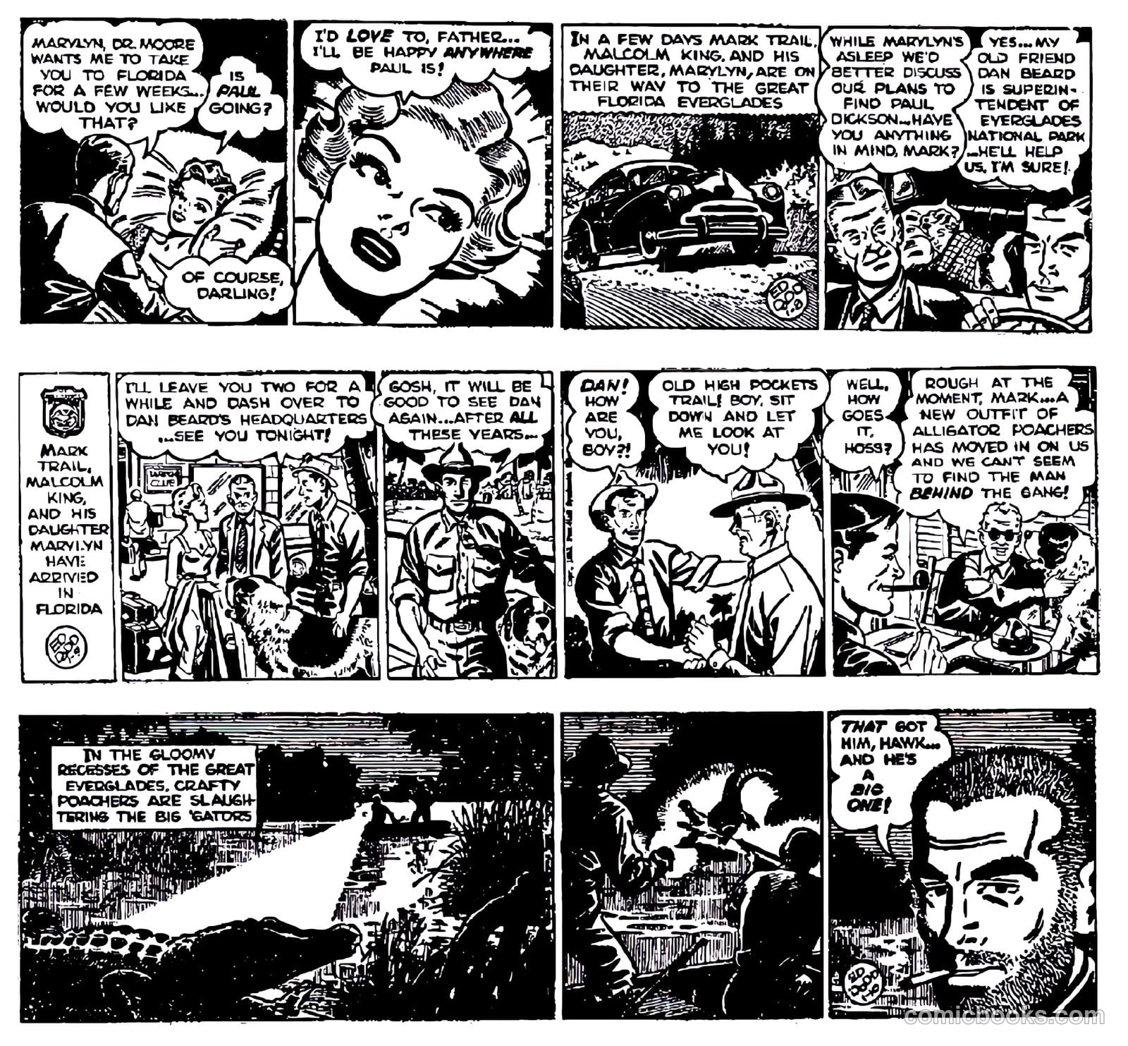 Mark Trail #nn (1952) — page 56 of 74