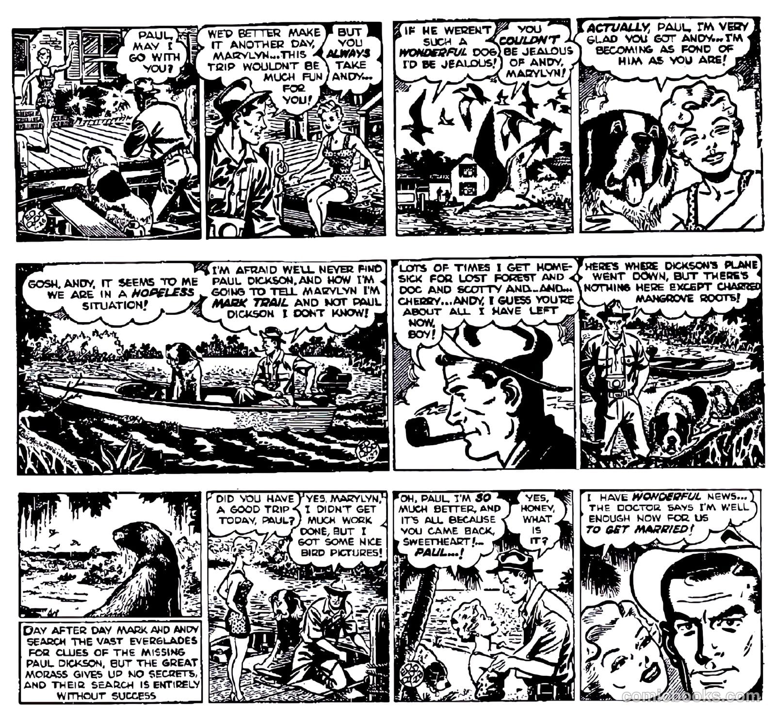 Mark Trail #nn (1952) — page 61 of 74