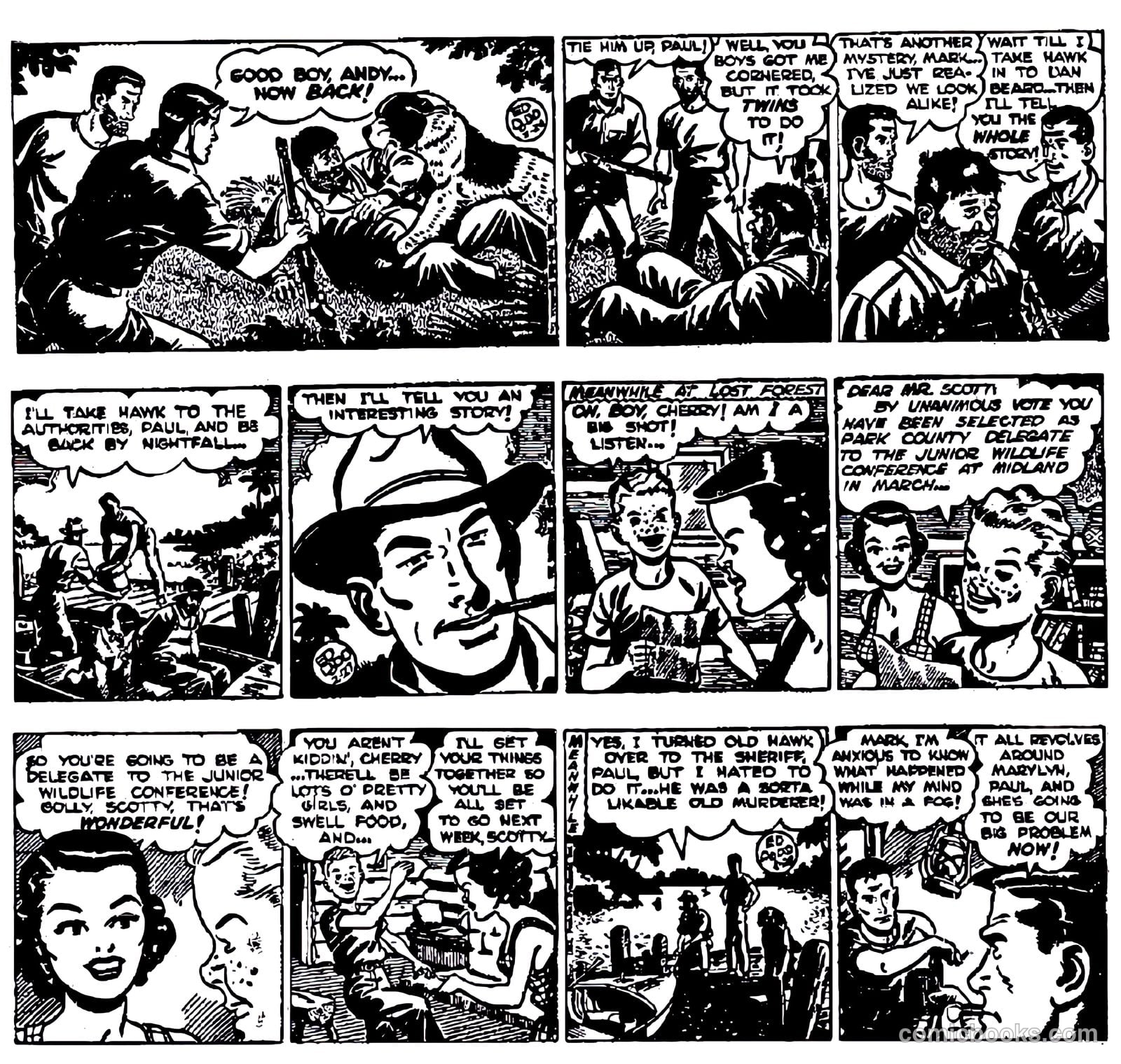 Mark Trail #nn (1952) — page 70 of 74