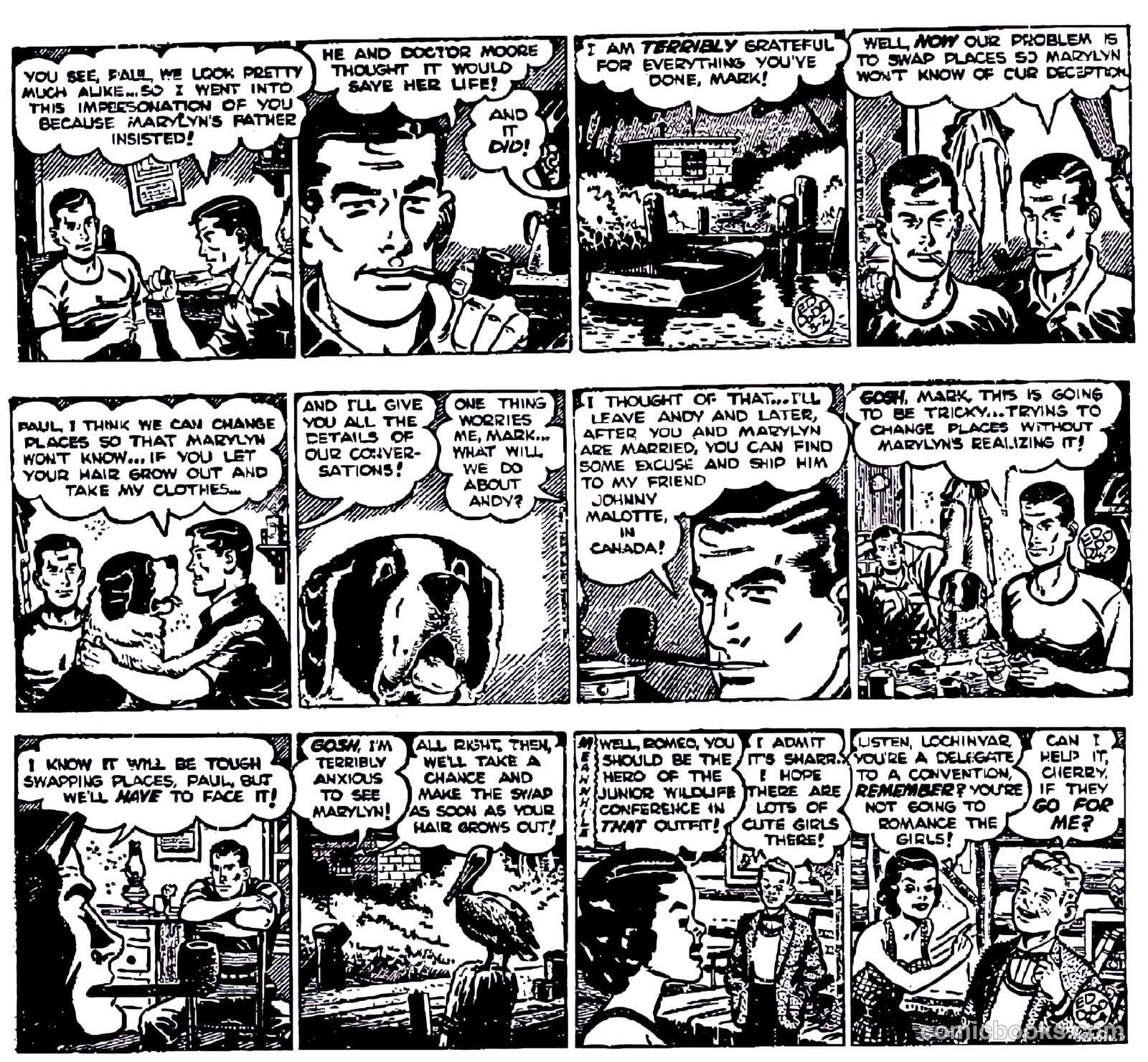 Mark Trail #nn (1952) — page 71 of 74