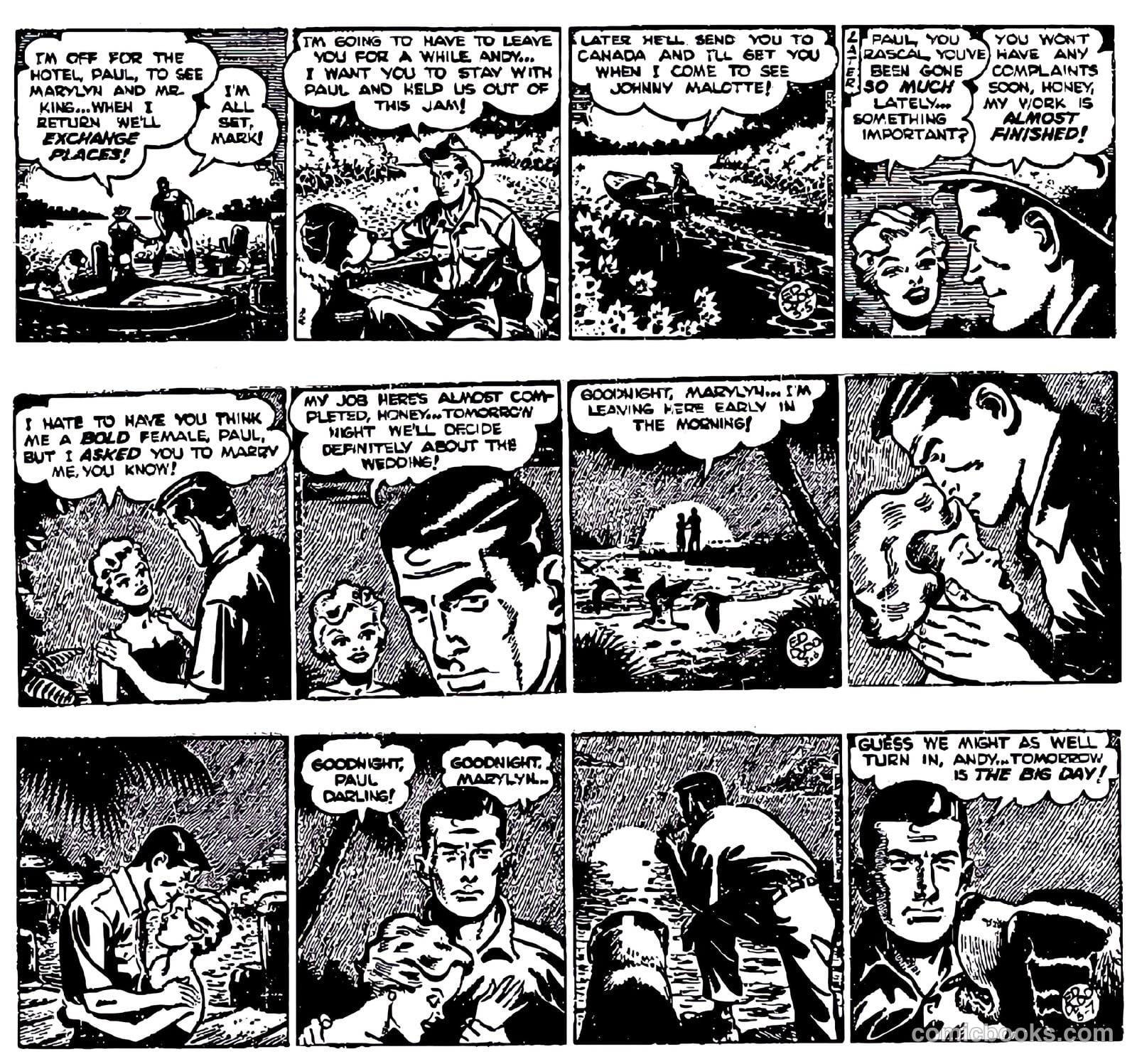 Mark Trail #nn (1952) — page 72 of 74