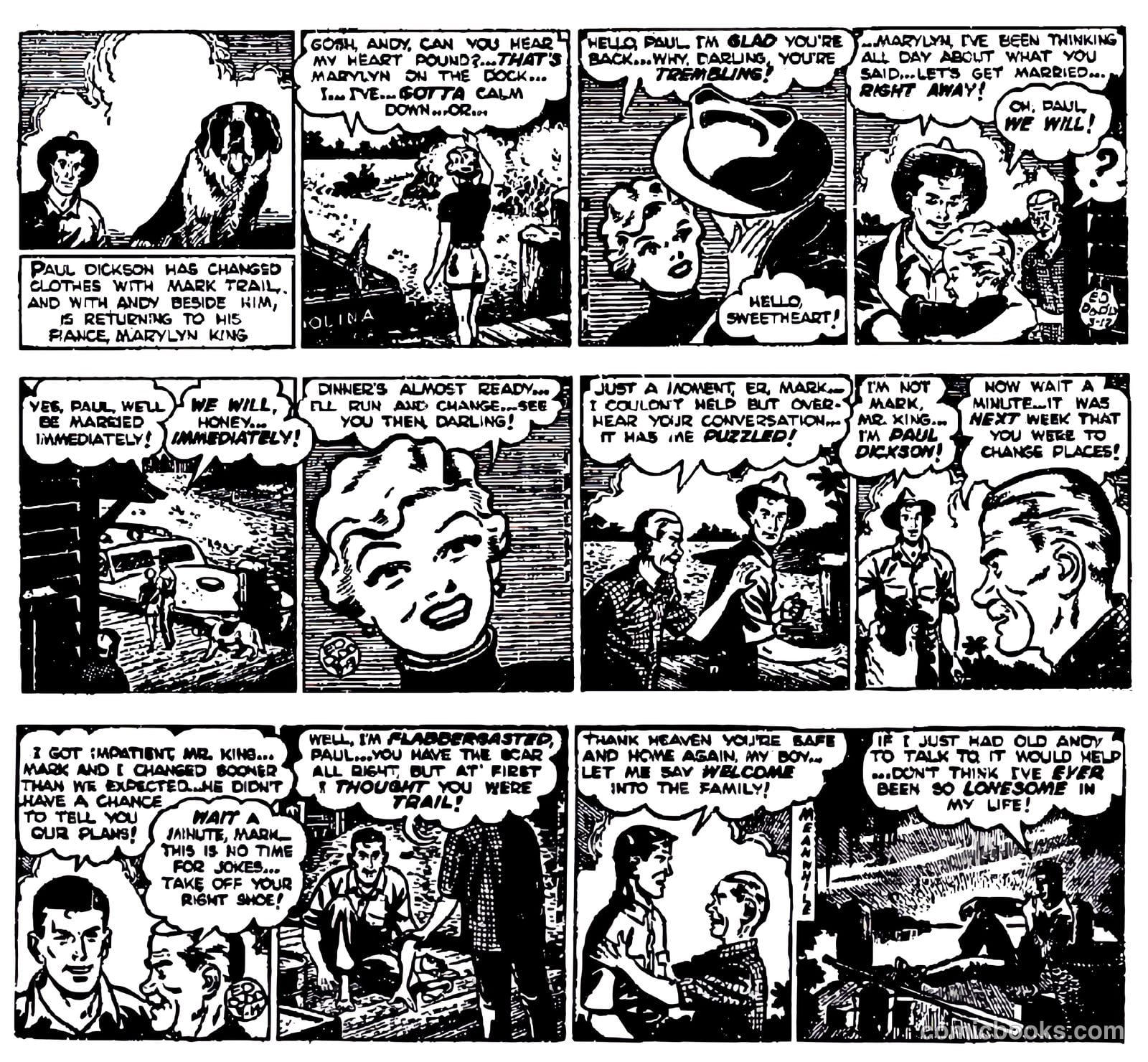 Mark Trail #nn (1952) — page 74 of 74