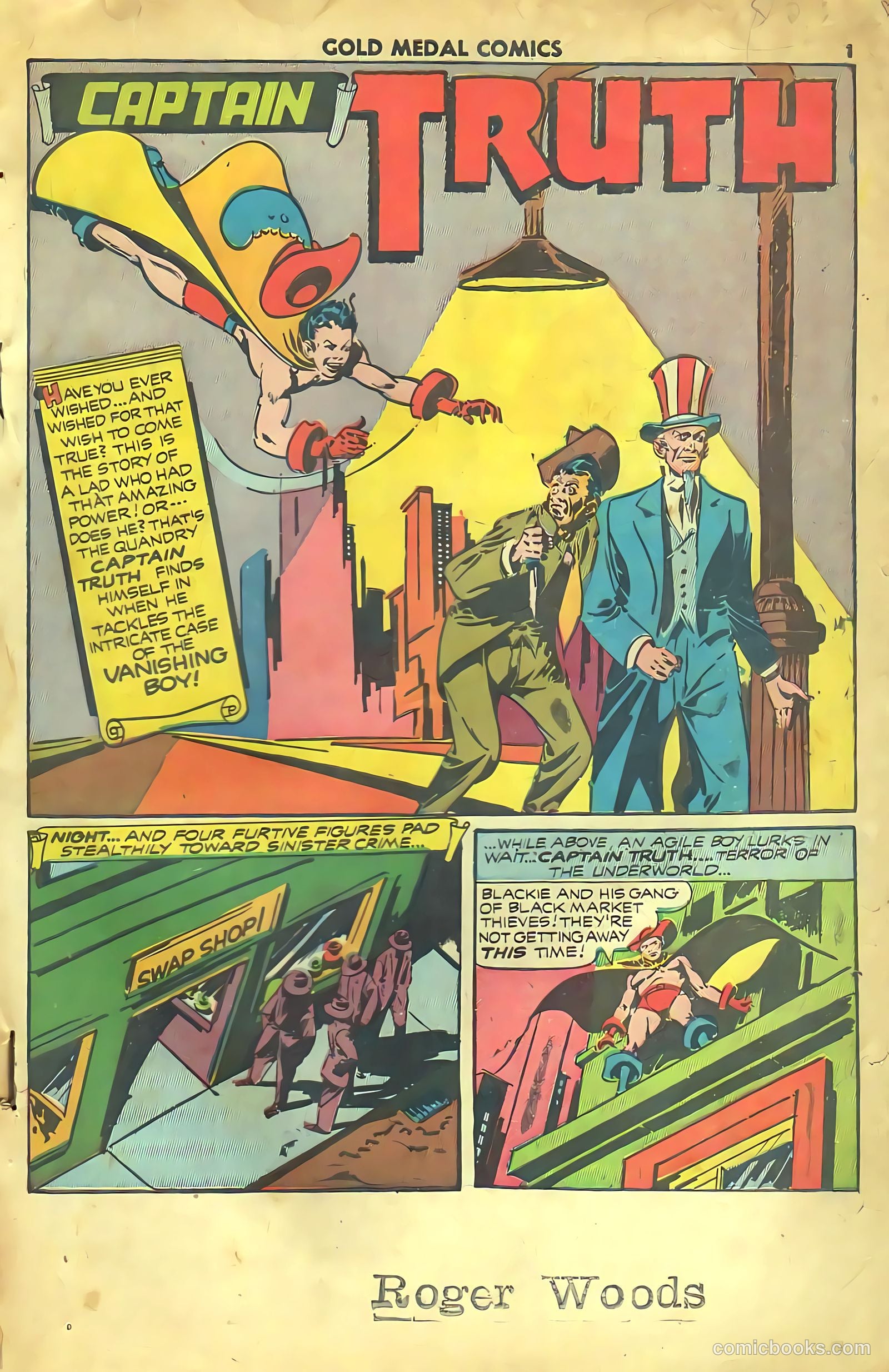 Gold Medal Comics #nn (1945) — page 3 of 132