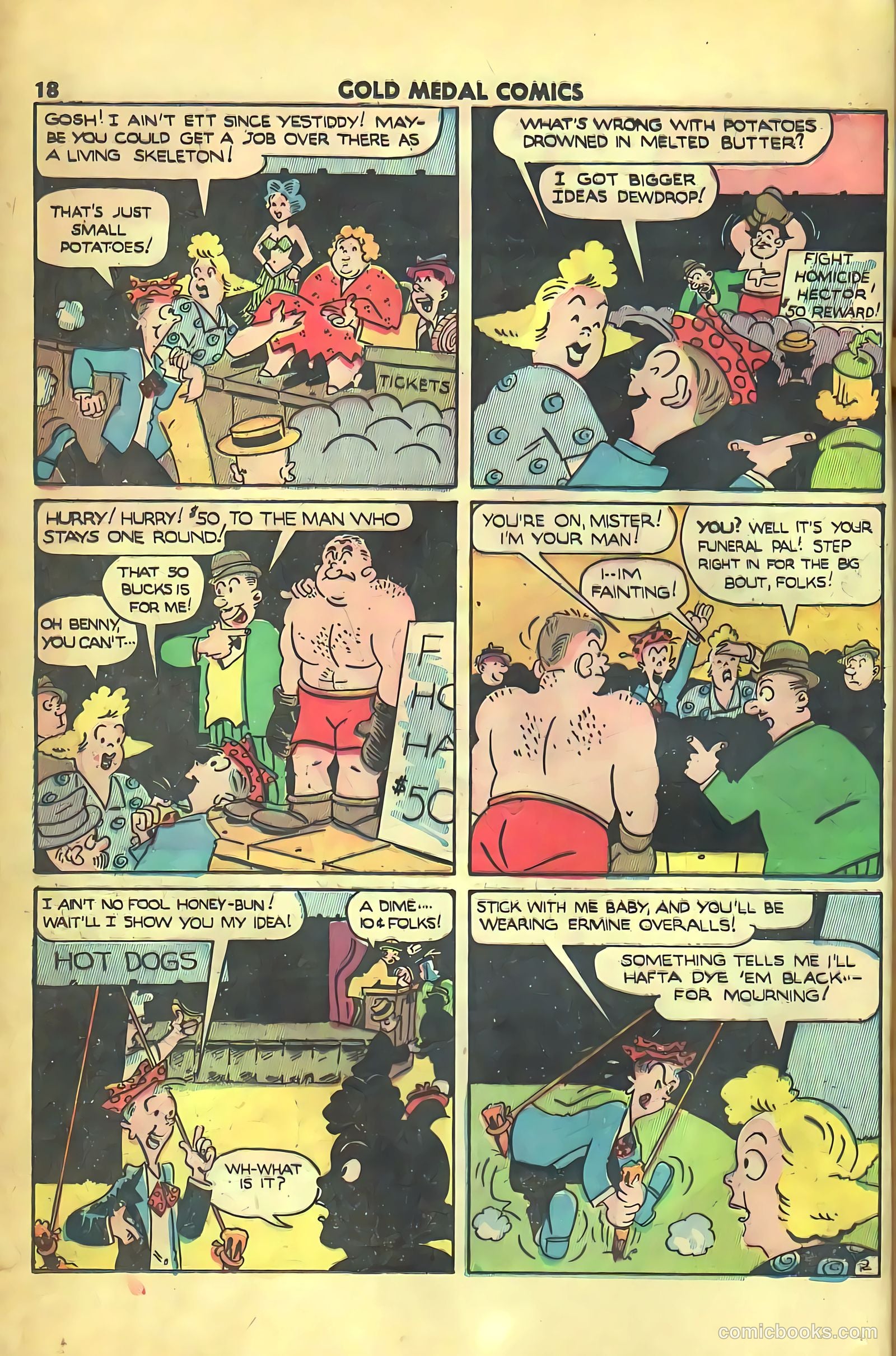 Gold Medal Comics #nn (1945) — page 20 of 132