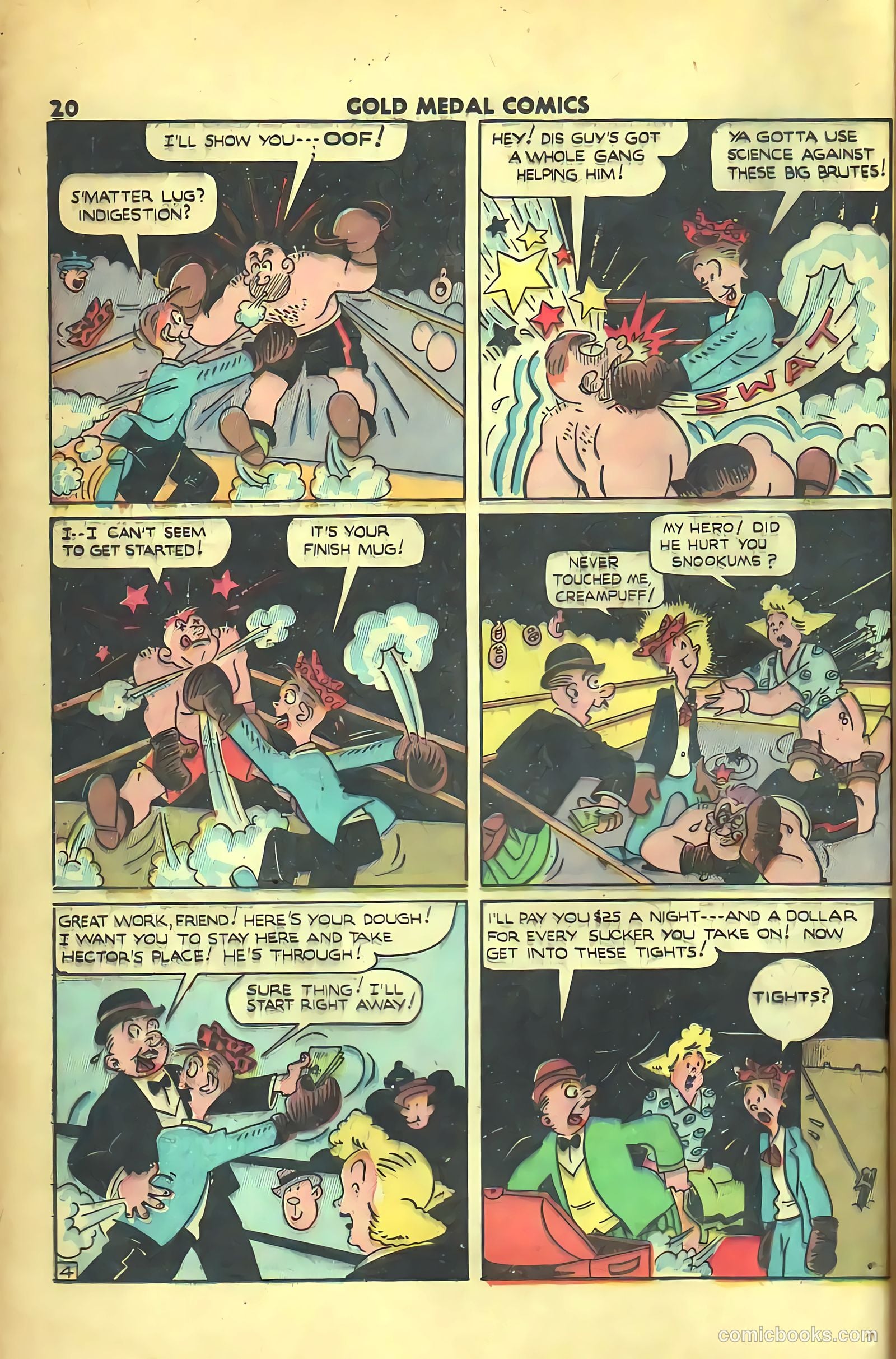 Gold Medal Comics #nn (1945) — page 22 of 132
