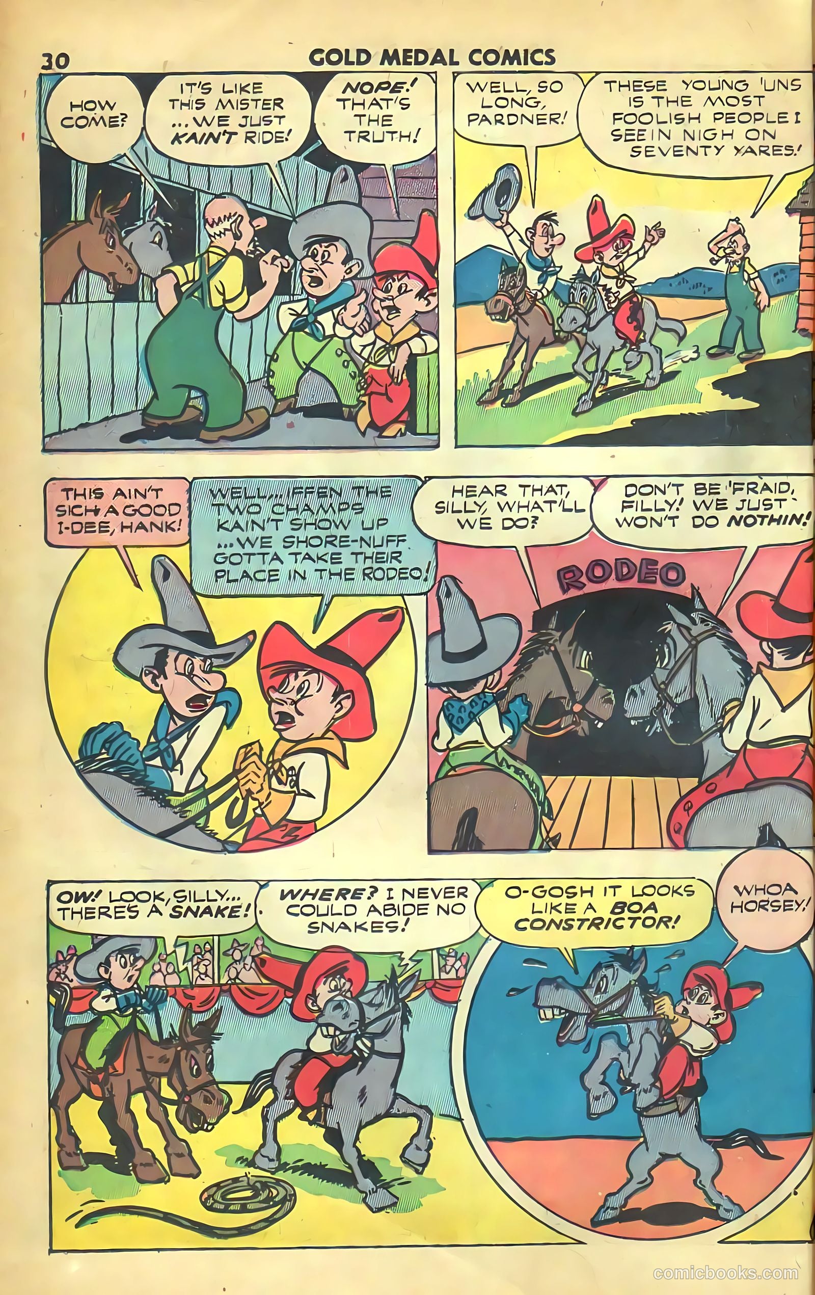 Gold Medal Comics #nn (1945) — page 32 of 132