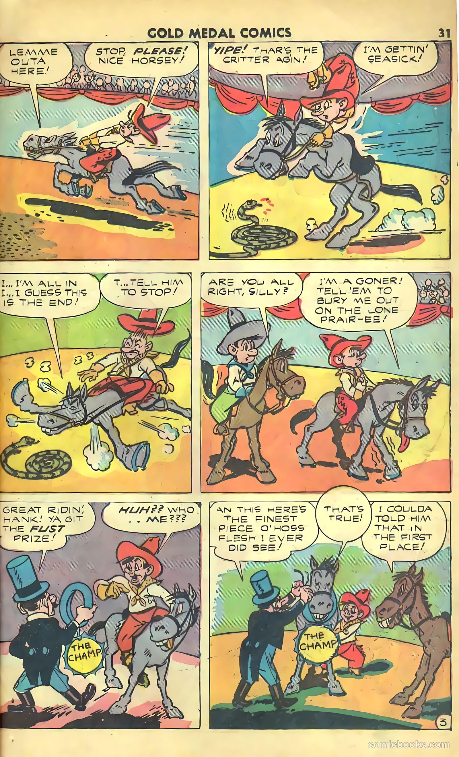 Gold Medal Comics #nn (1945) — page 33 of 132