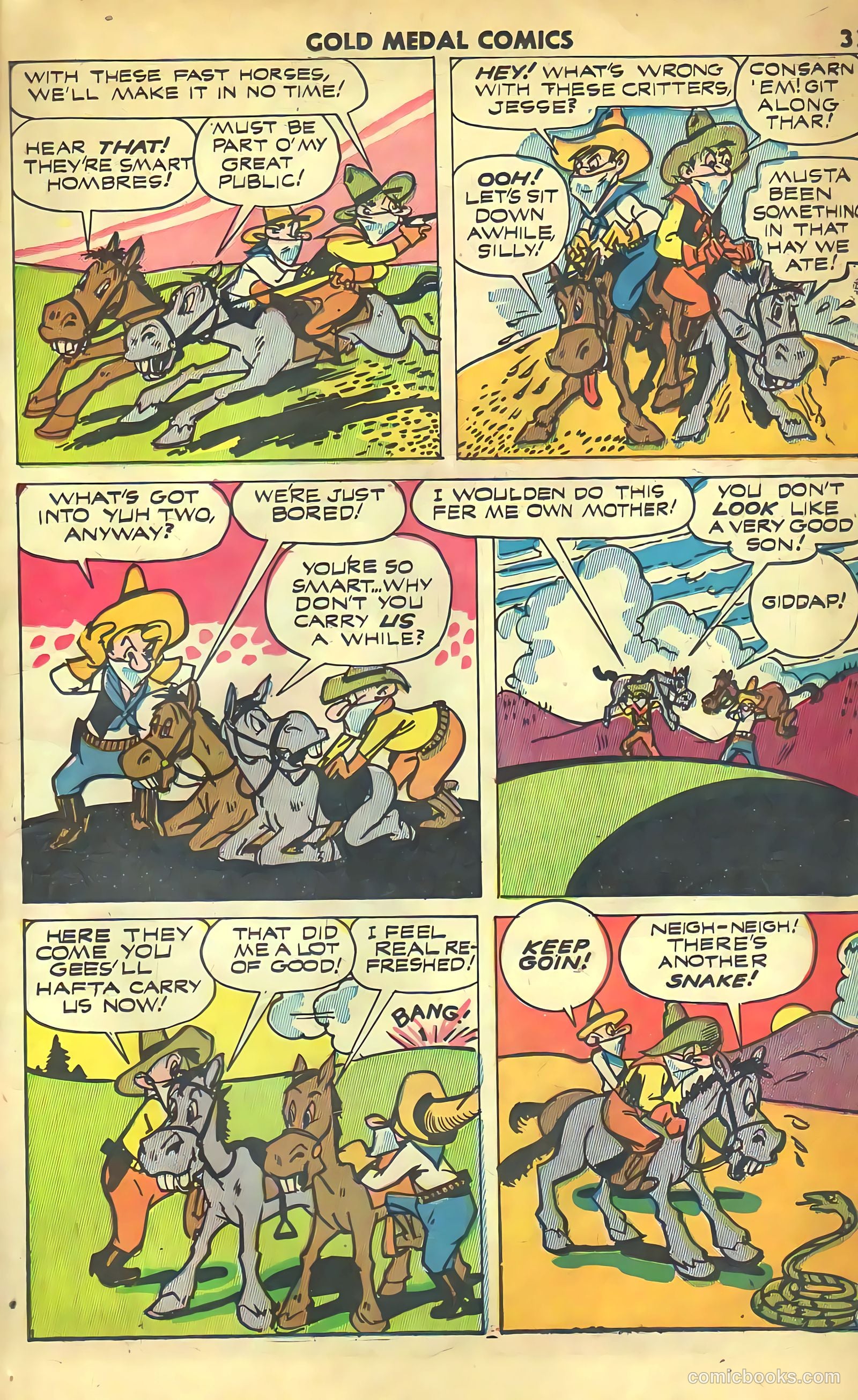 Gold Medal Comics #nn (1945) — page 35 of 132
