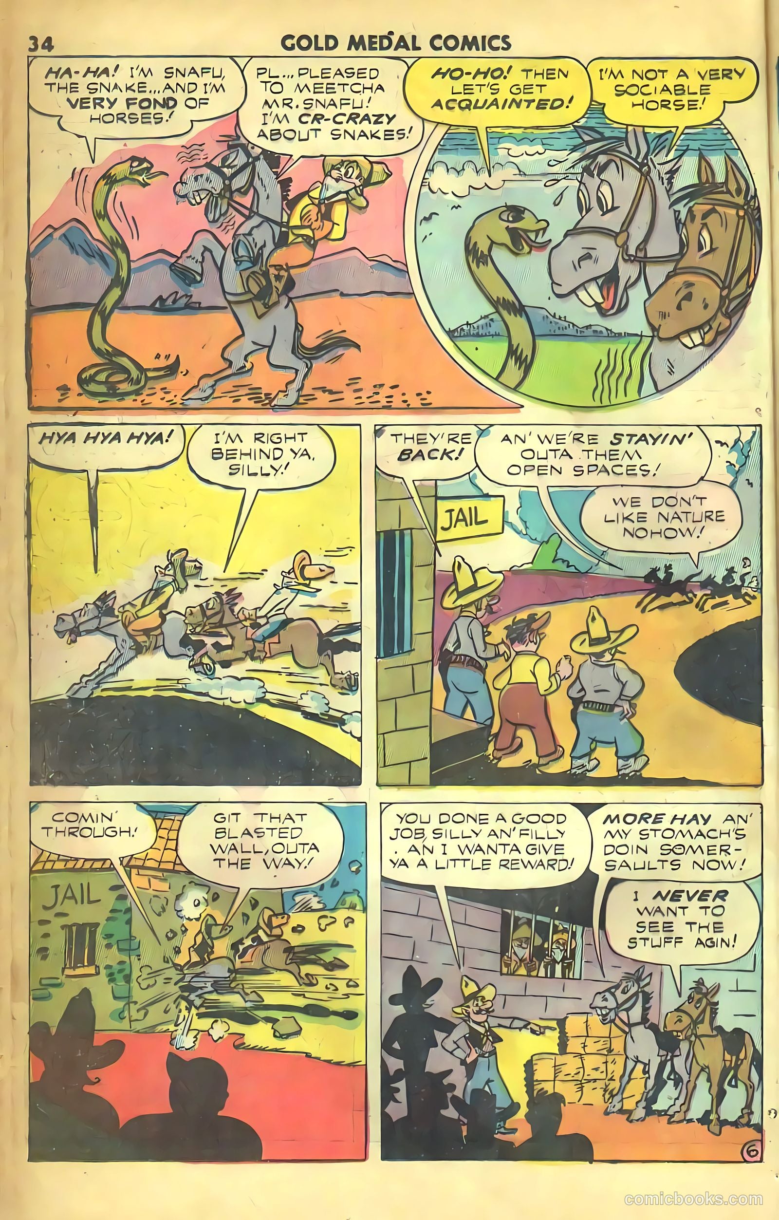 Gold Medal Comics #nn (1945) — page 36 of 132