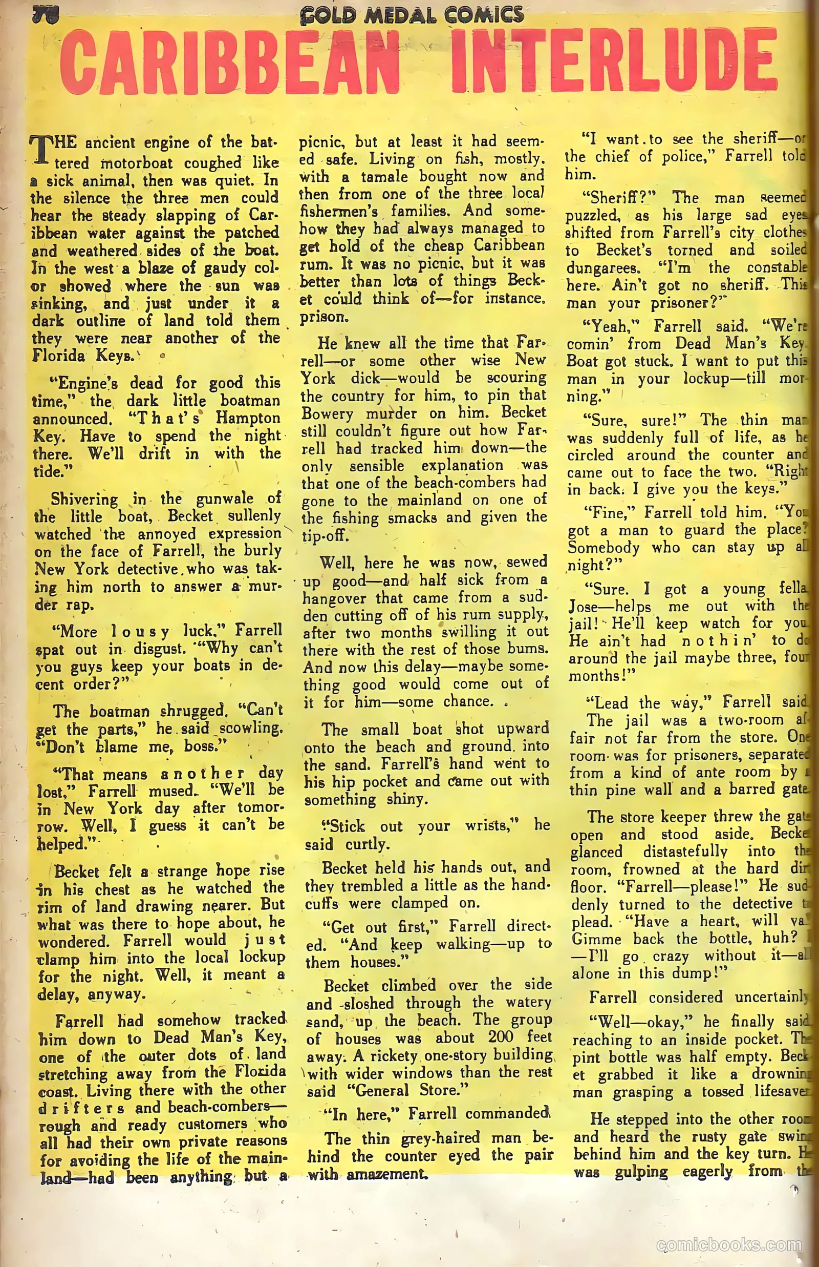Gold Medal Comics #nn (1945) — page 72 of 132