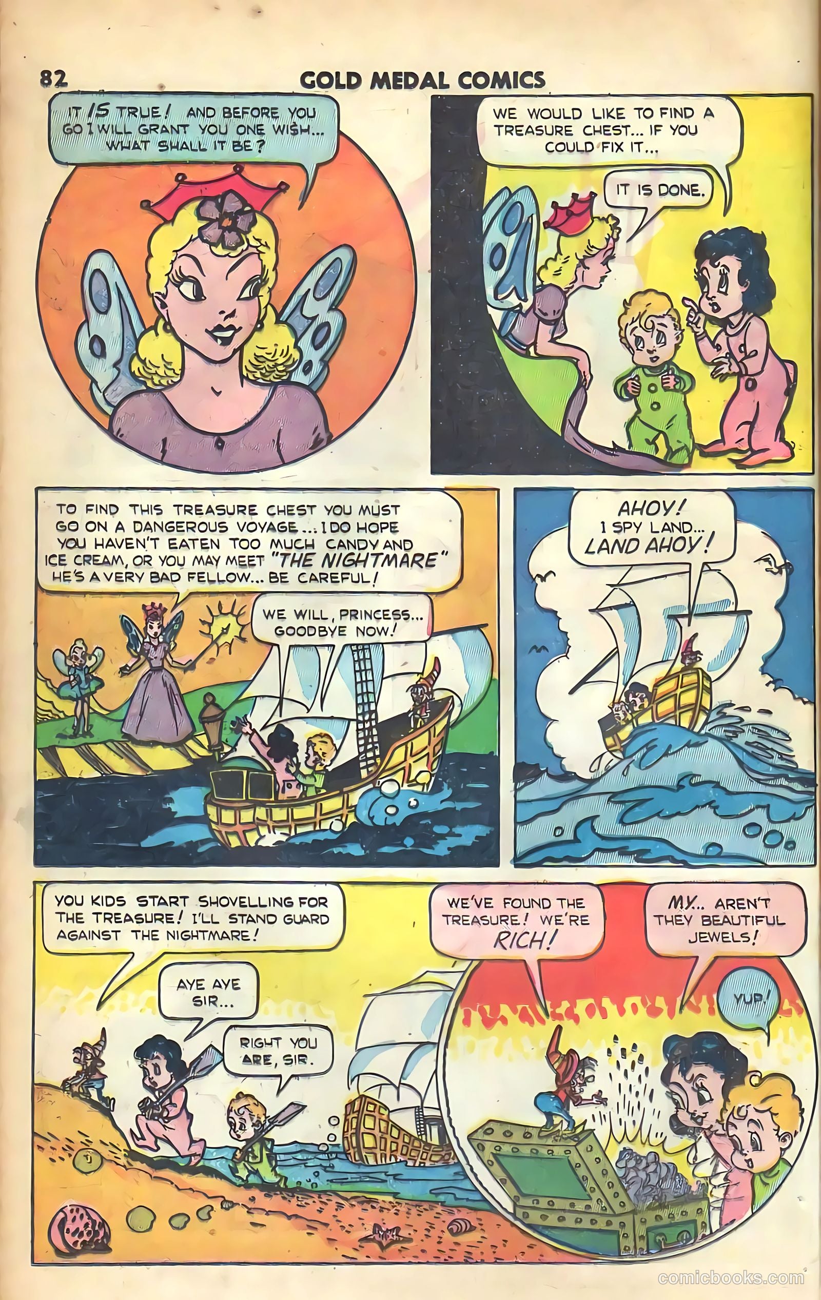 Gold Medal Comics #nn (1945) — page 84 of 132