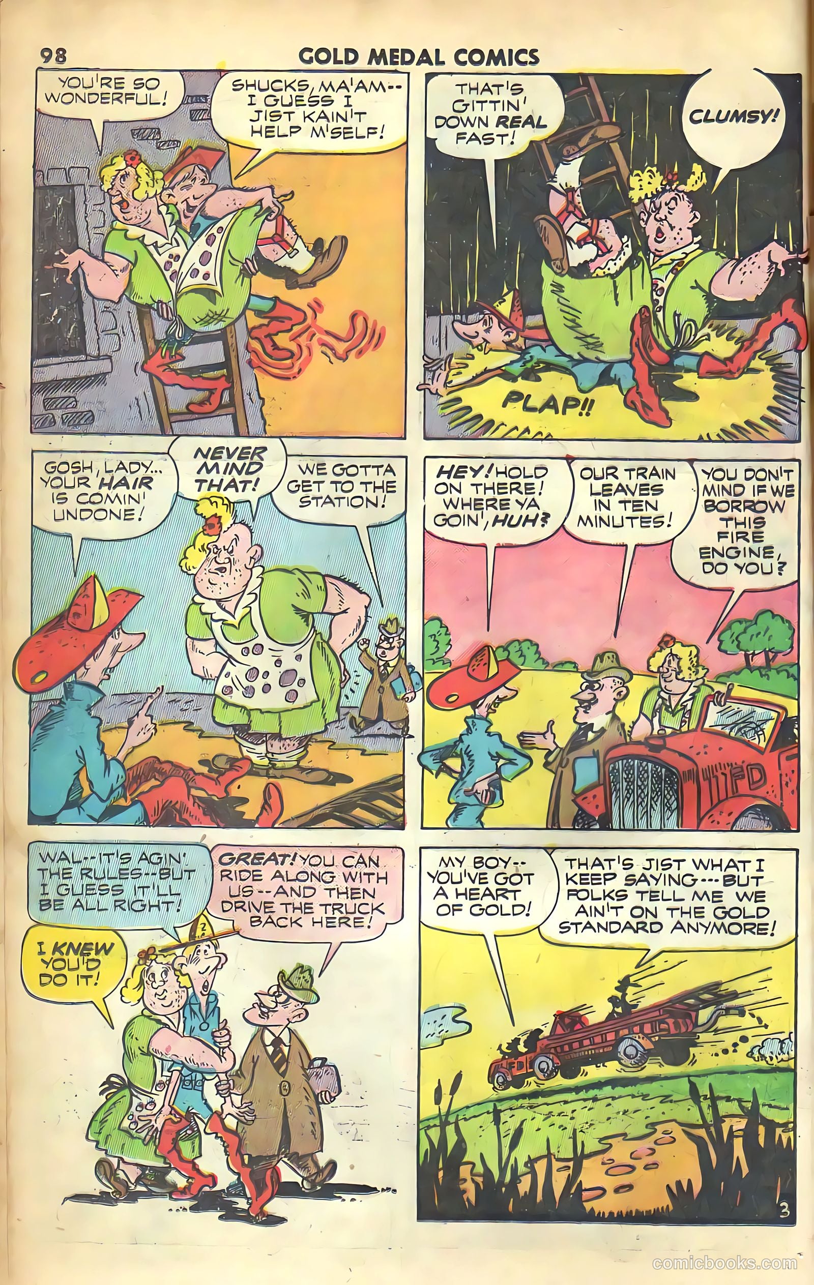 Gold Medal Comics #nn (1945) — page 100 of 132