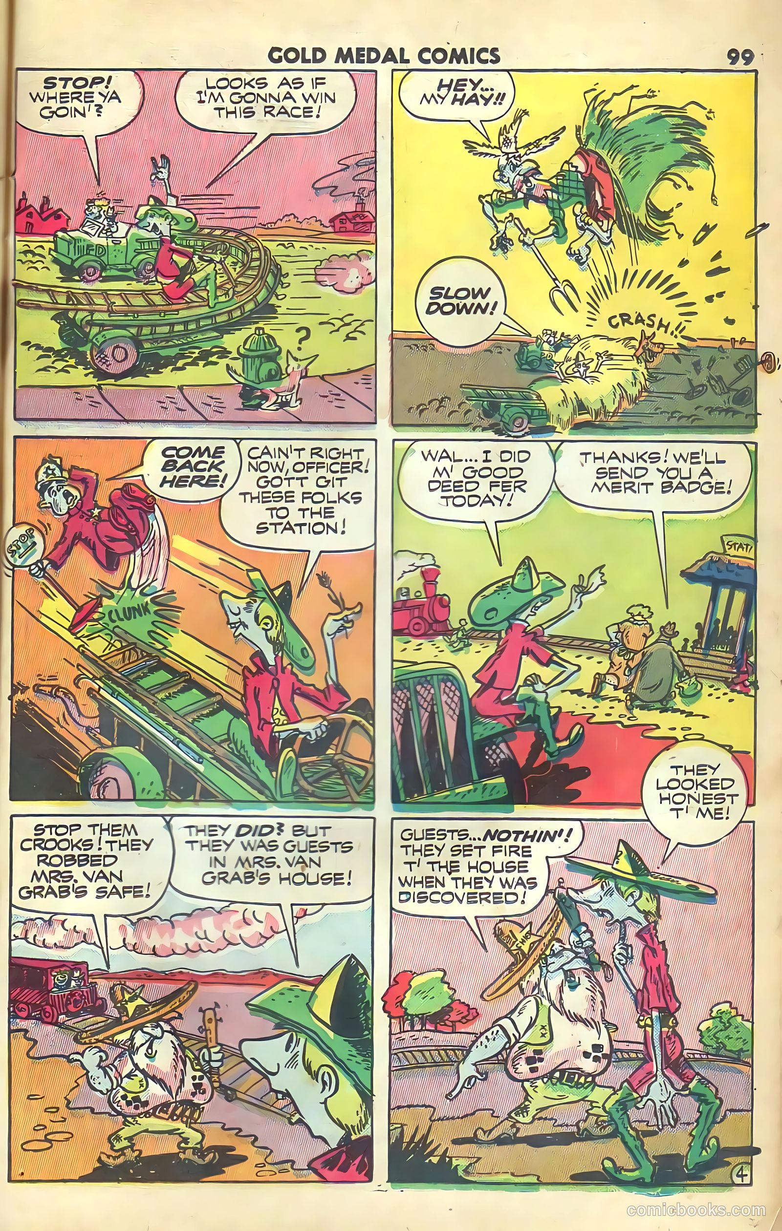 Gold Medal Comics #nn (1945) — page 101 of 132