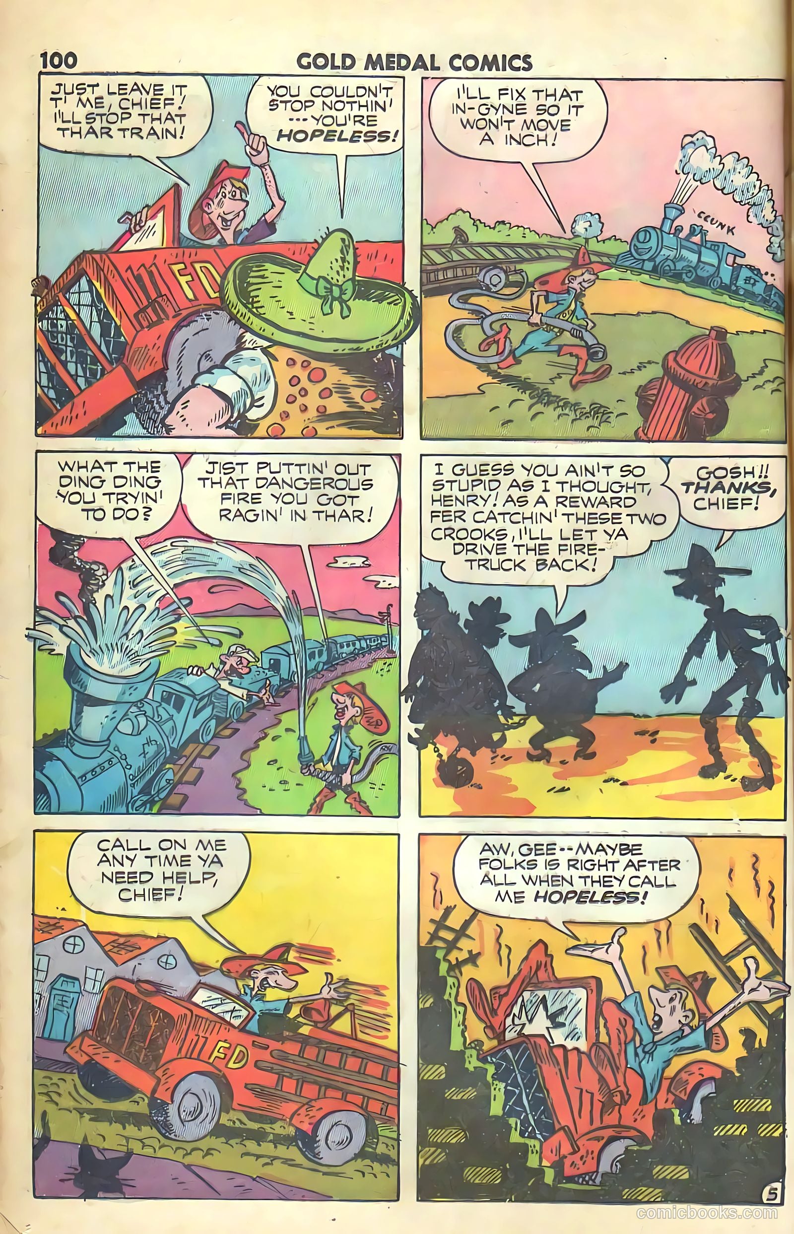 Gold Medal Comics #nn (1945) — page 102 of 132