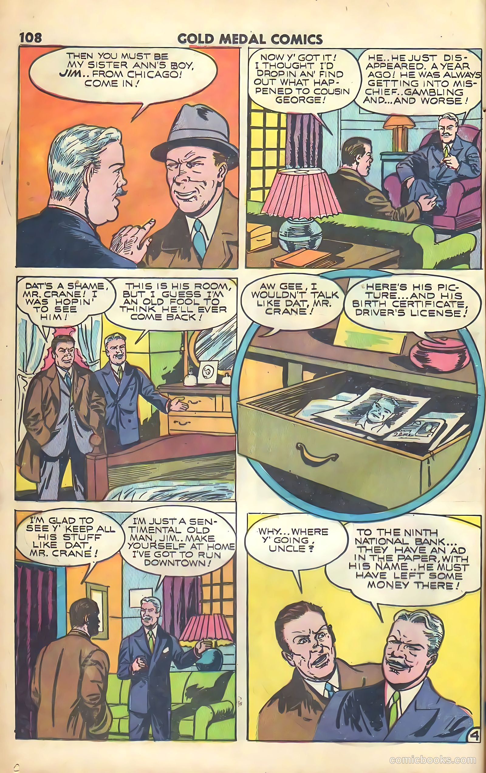 Gold Medal Comics #nn (1945) — page 110 of 132