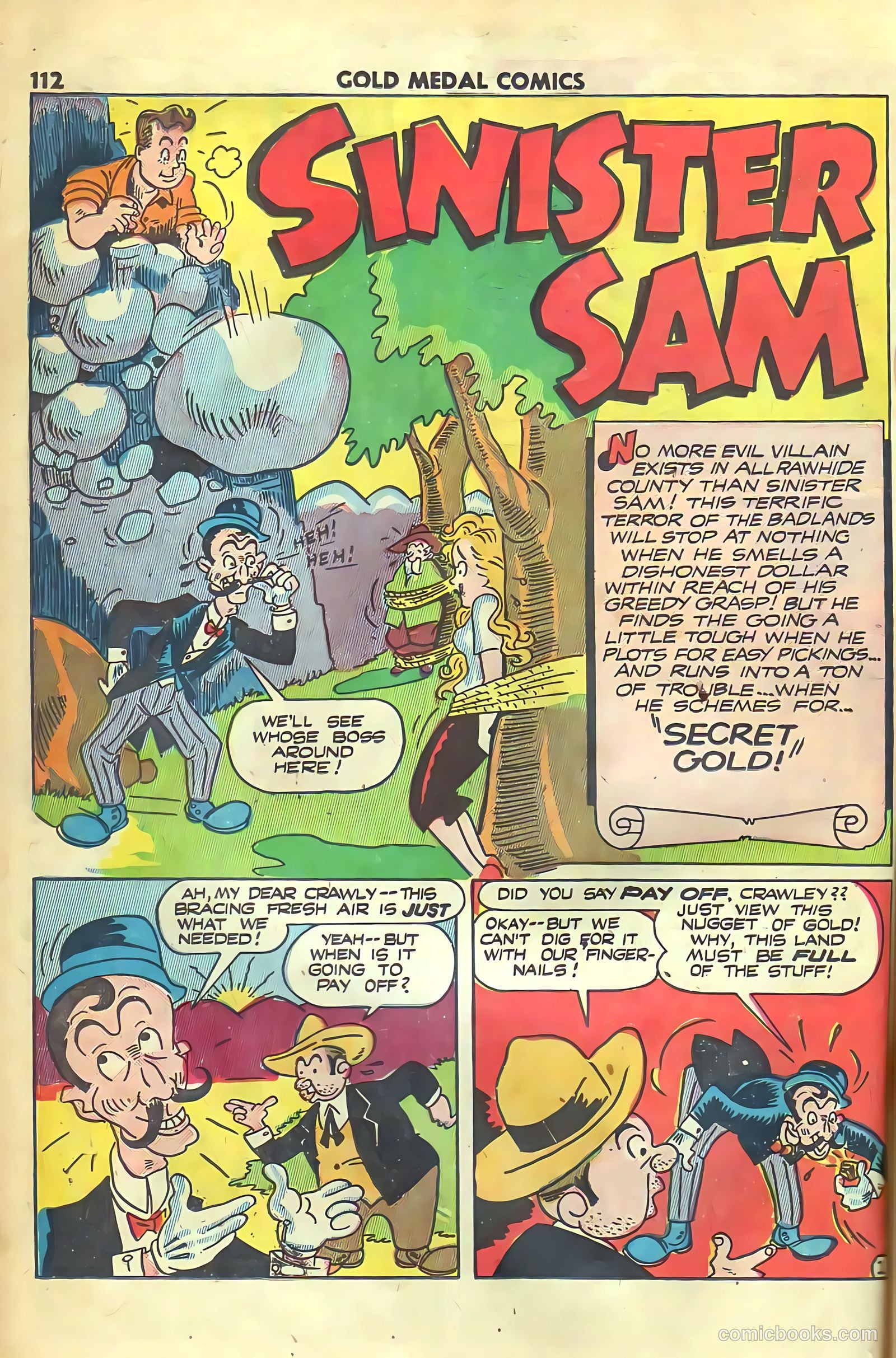 Gold Medal Comics #nn (1945) — page 114 of 132