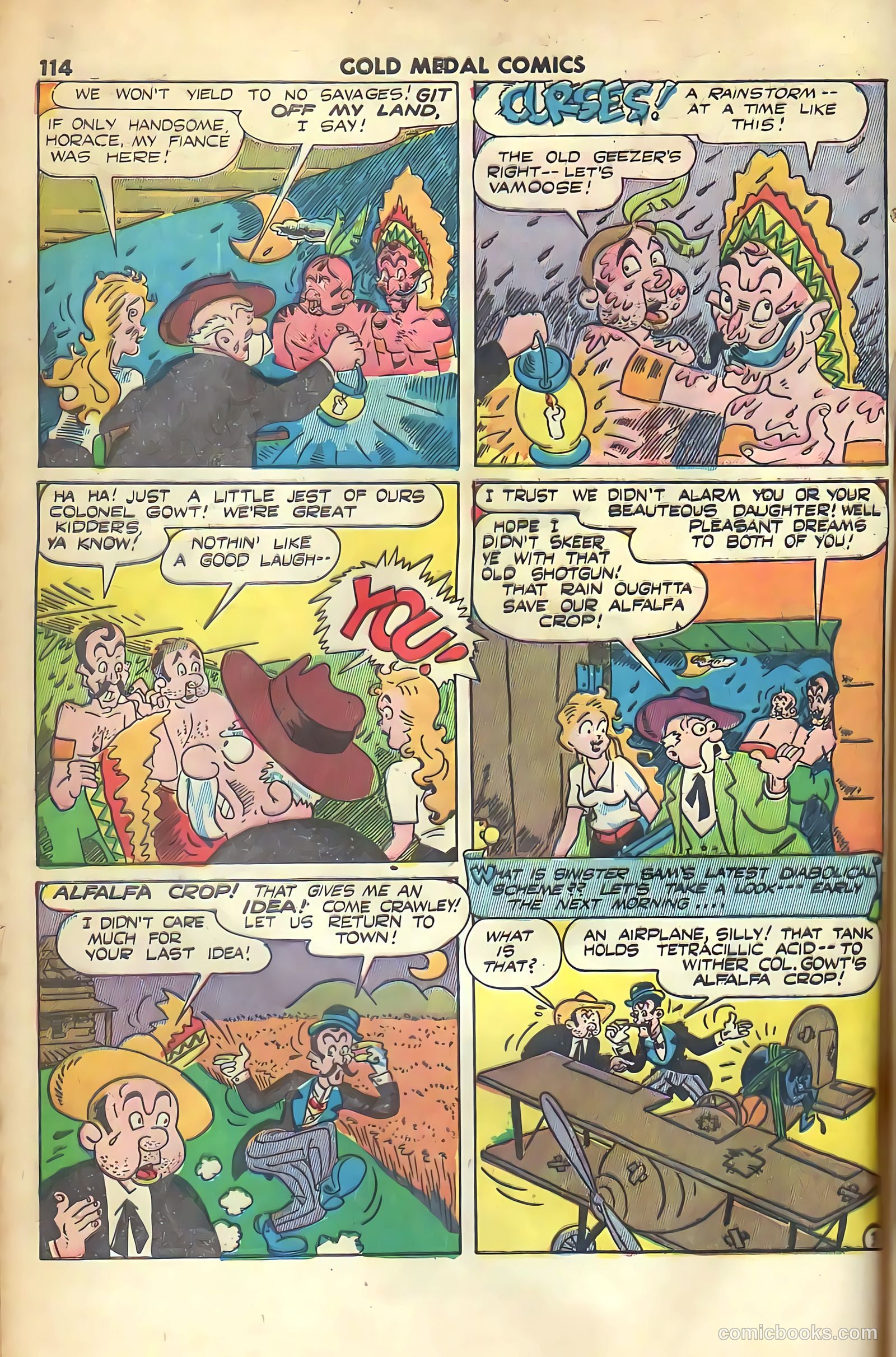 Gold Medal Comics #nn (1945) — page 116 of 132