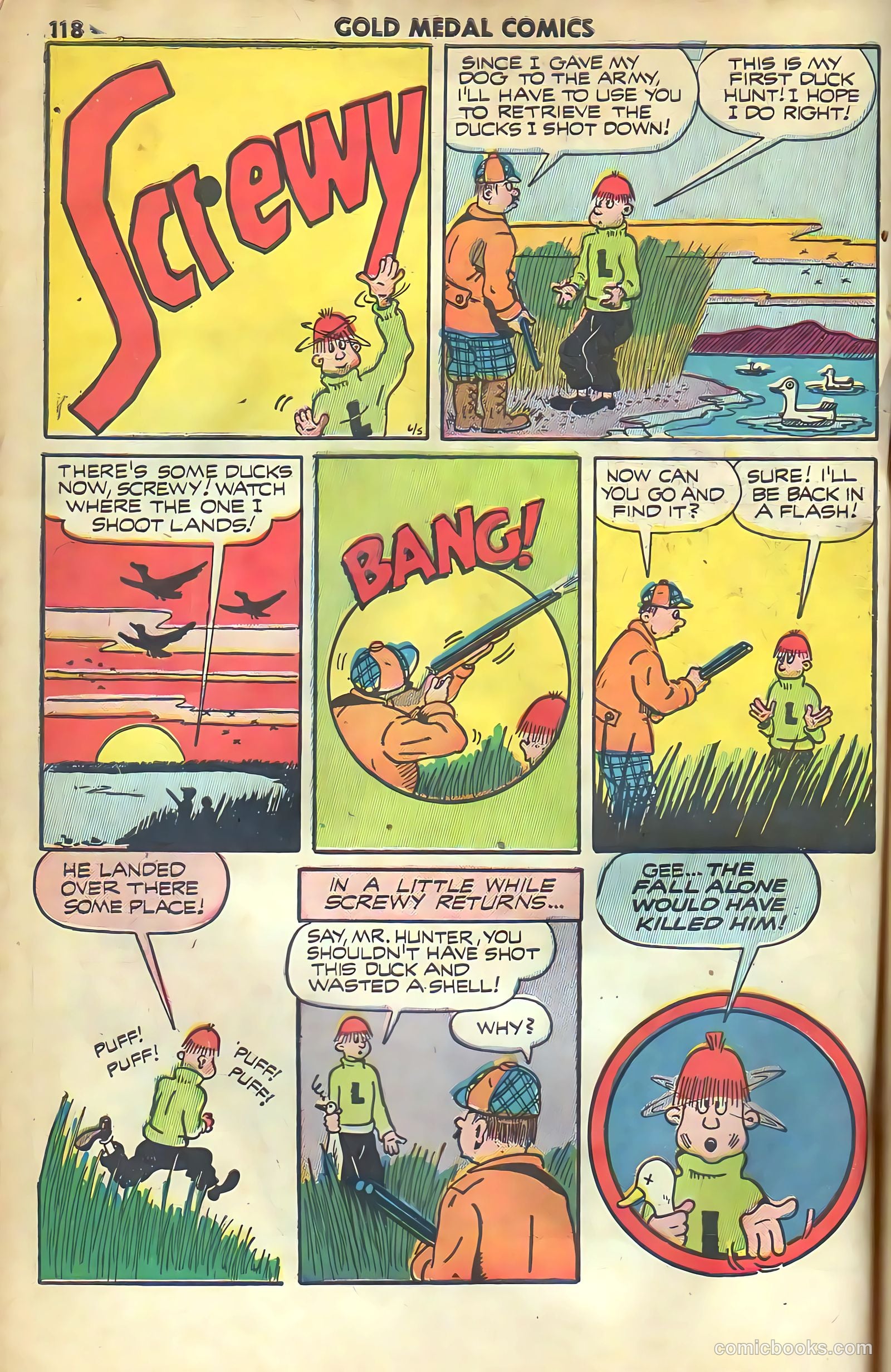 Gold Medal Comics #nn (1945) — page 120 of 132