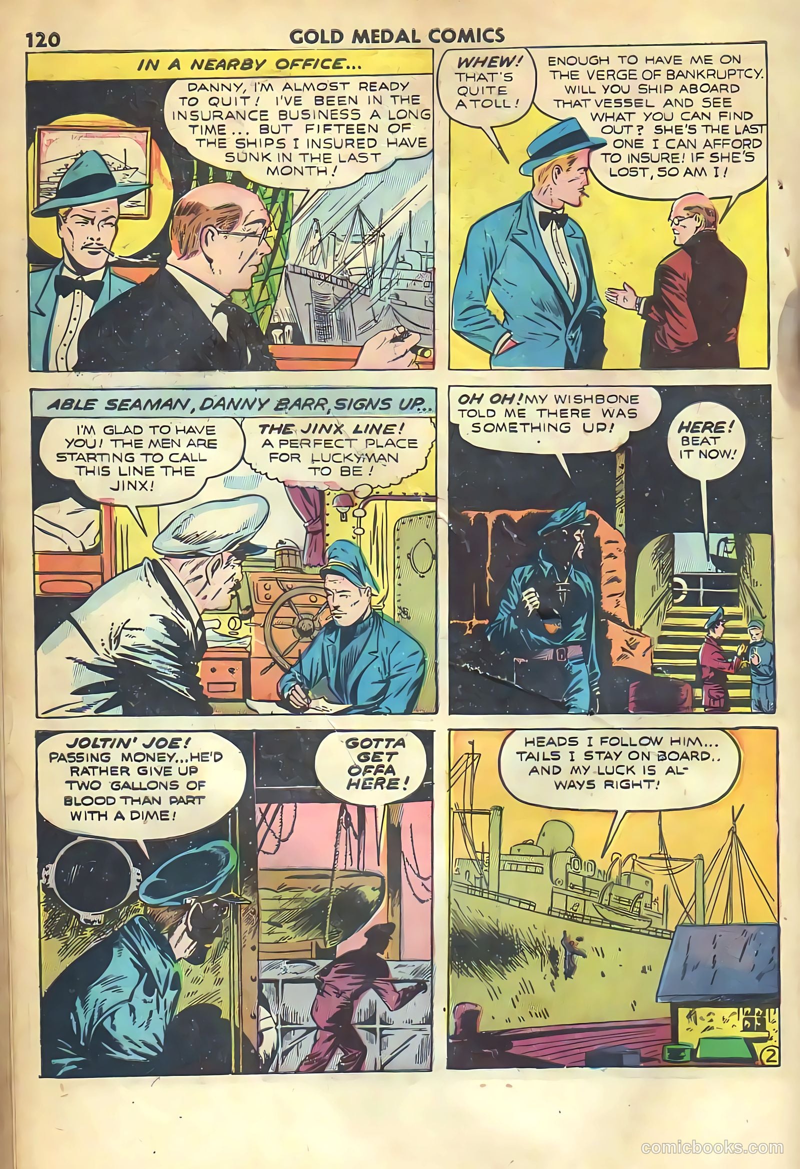 Gold Medal Comics #nn (1945) — page 122 of 132