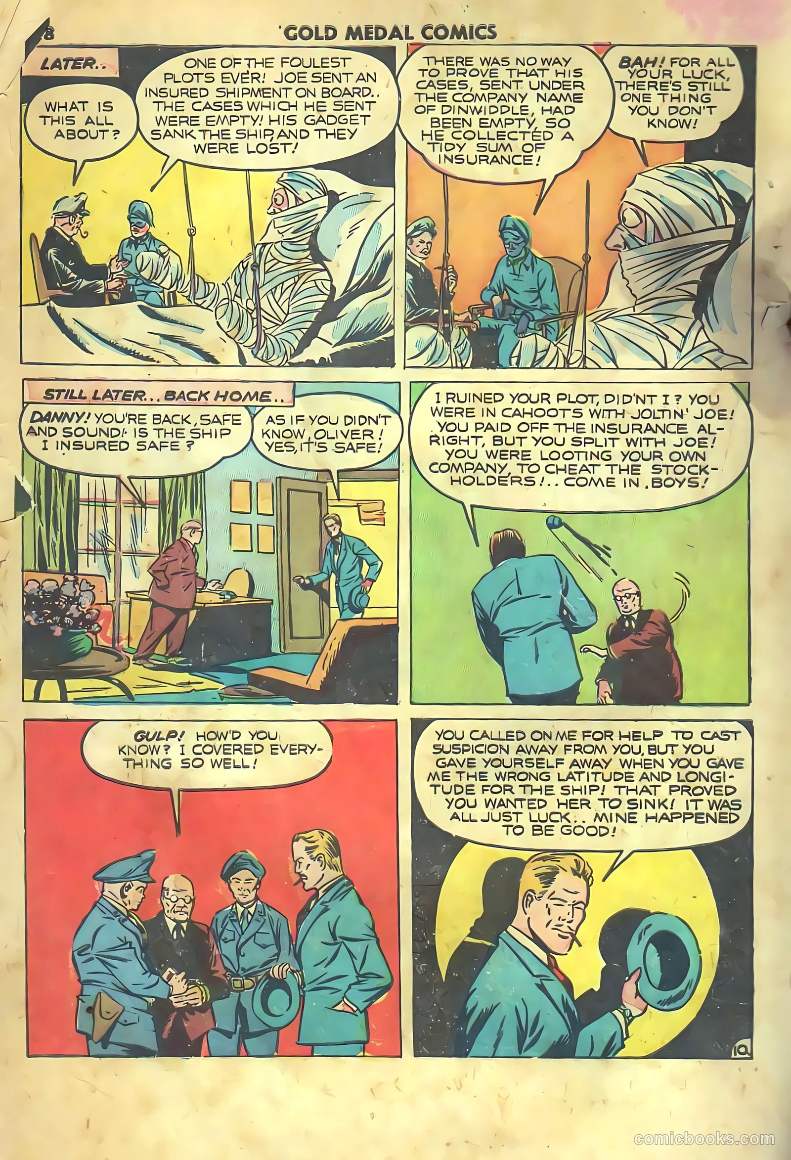 Gold Medal Comics #nn (1945) — page 130 of 132