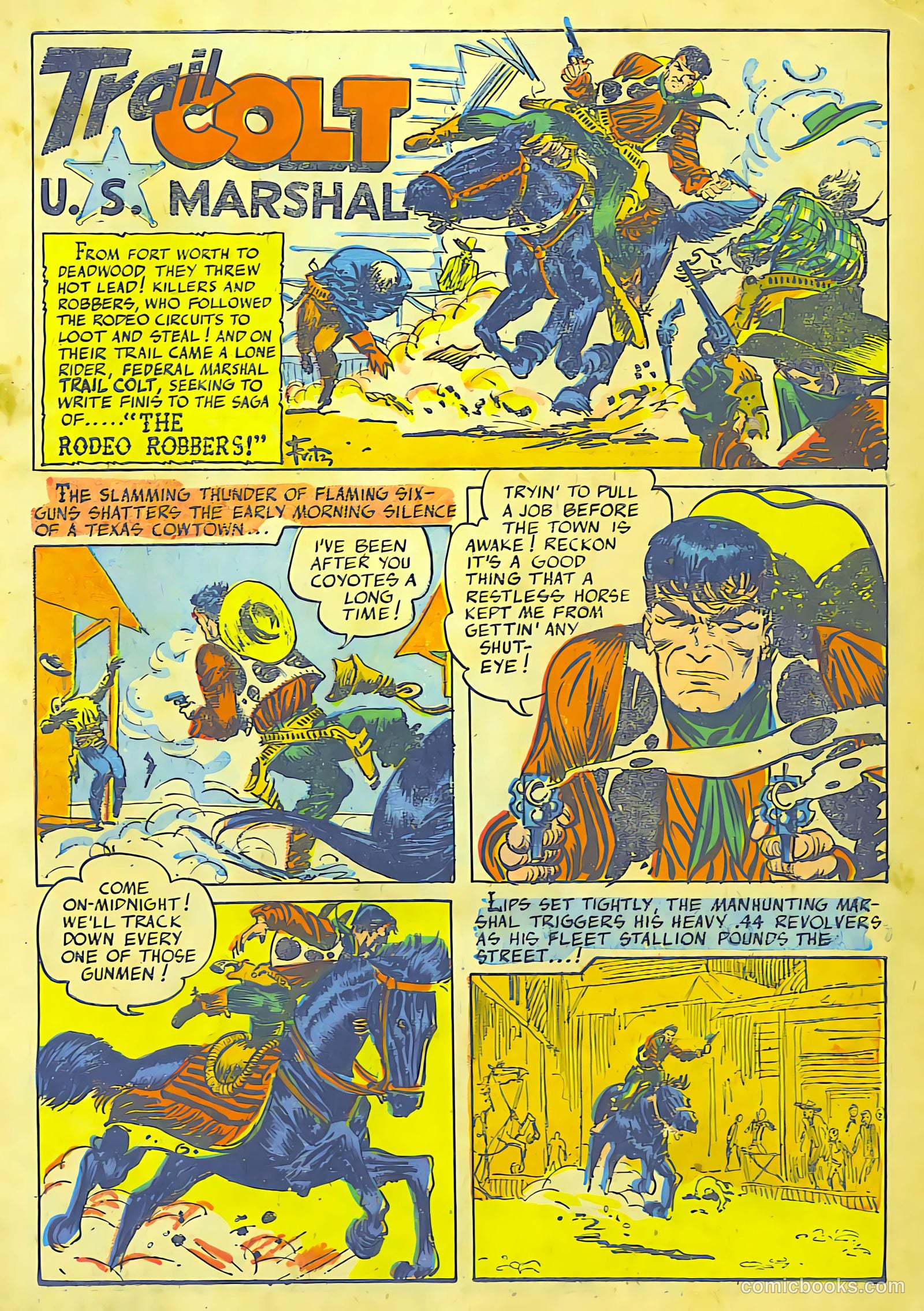 Trail Colt #1 (1949) — page 3 of 36