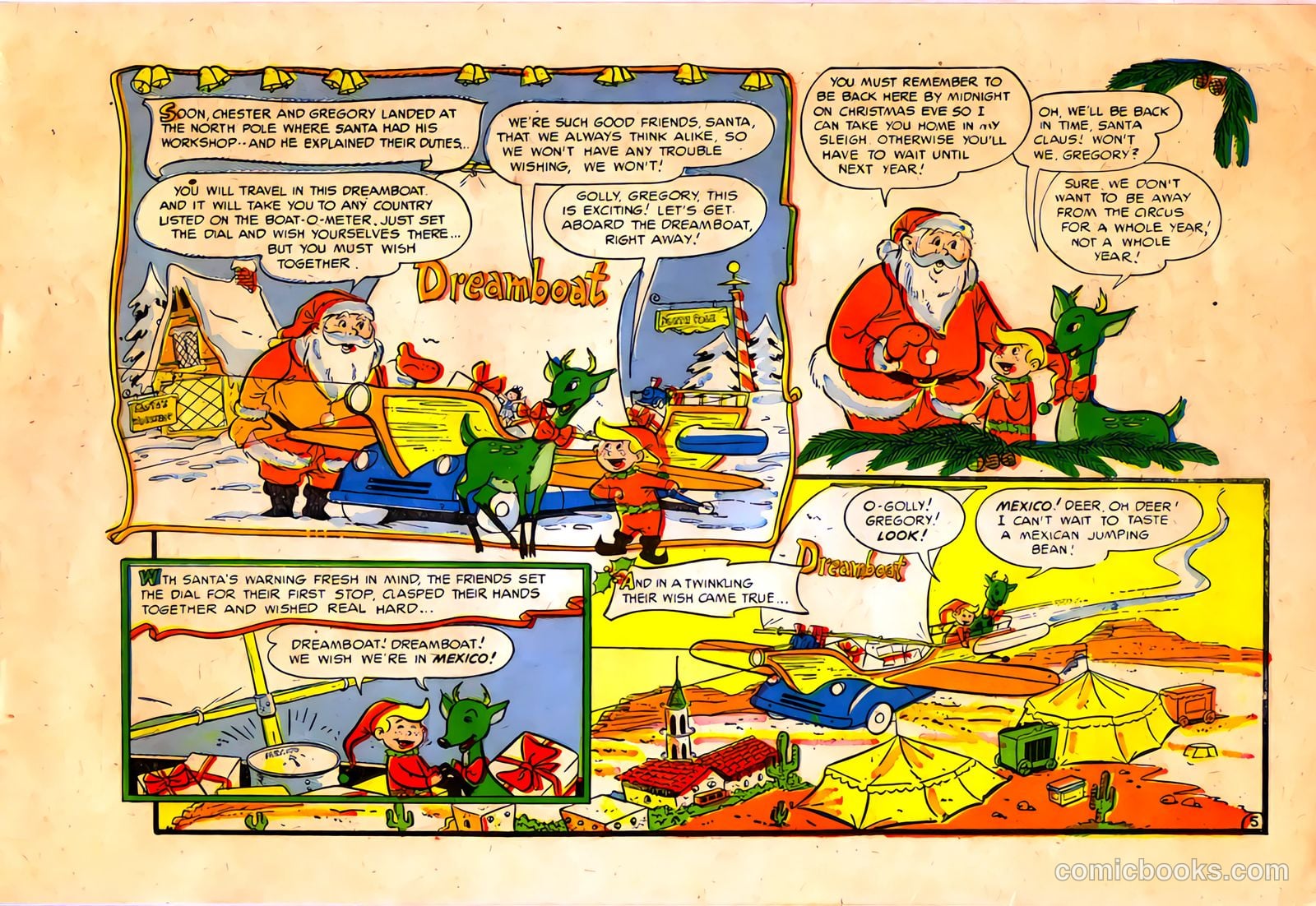 chester cheer and gregory the green deer #nn (1954) — page 7 of 20