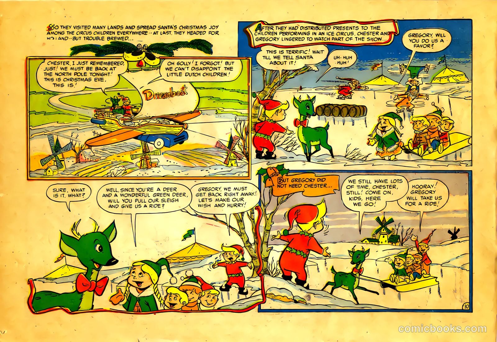 chester cheer and gregory the green deer #nn (1954) — page 12 of 20