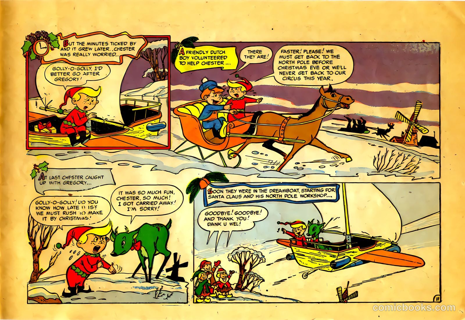 chester cheer and gregory the green deer #nn (1954) — page 13 of 20