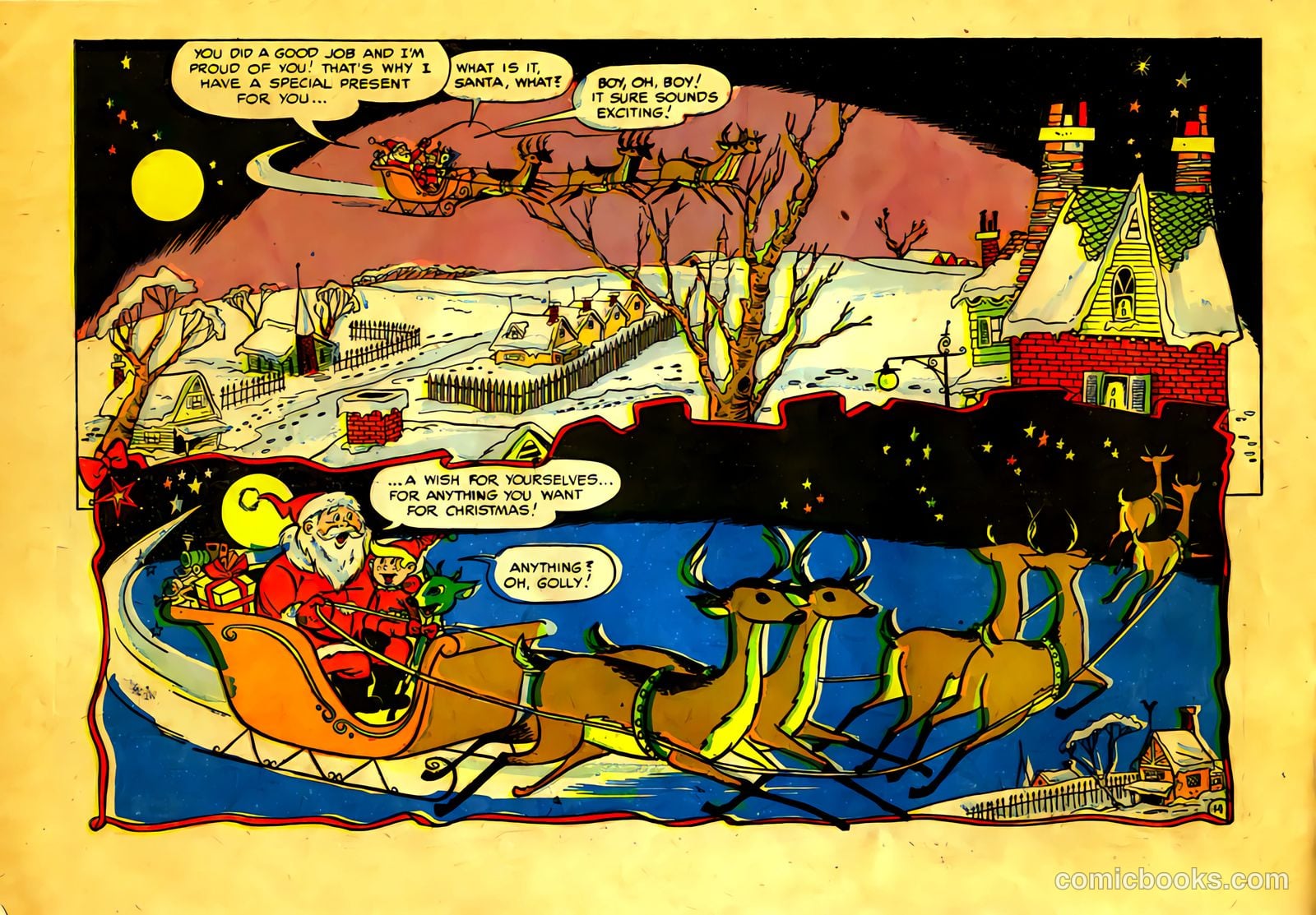 chester cheer and gregory the green deer #nn (1954) — page 16 of 20