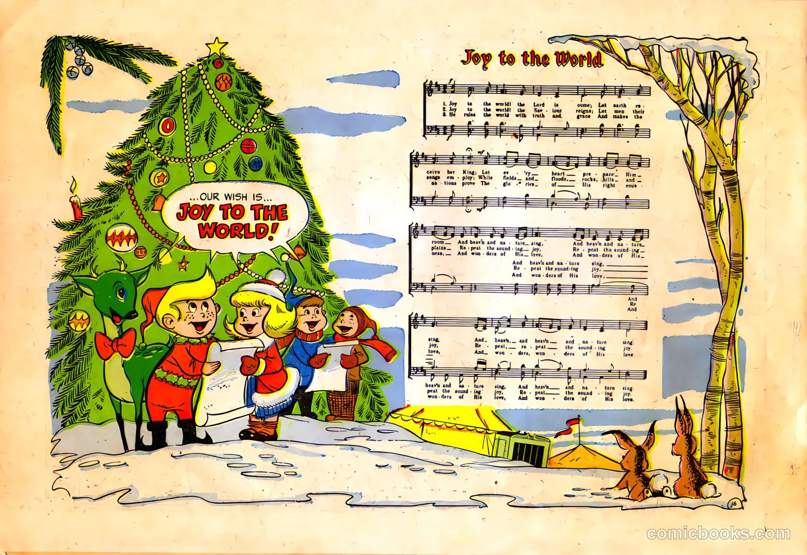 chester cheer and gregory the green deer #nn (1954) — page 18 of 20