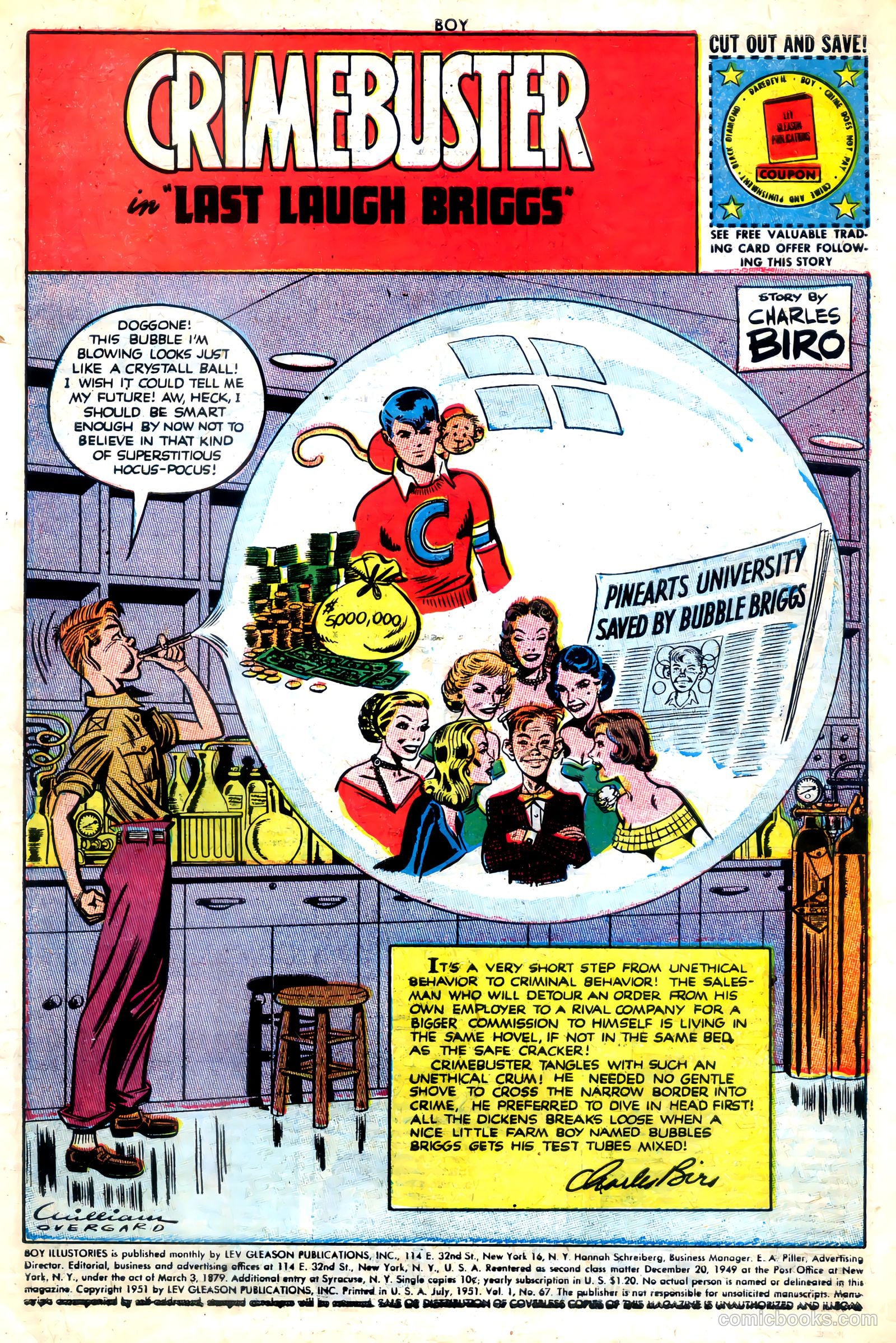 Boy Comics #67 (1950) — page 3 of 52