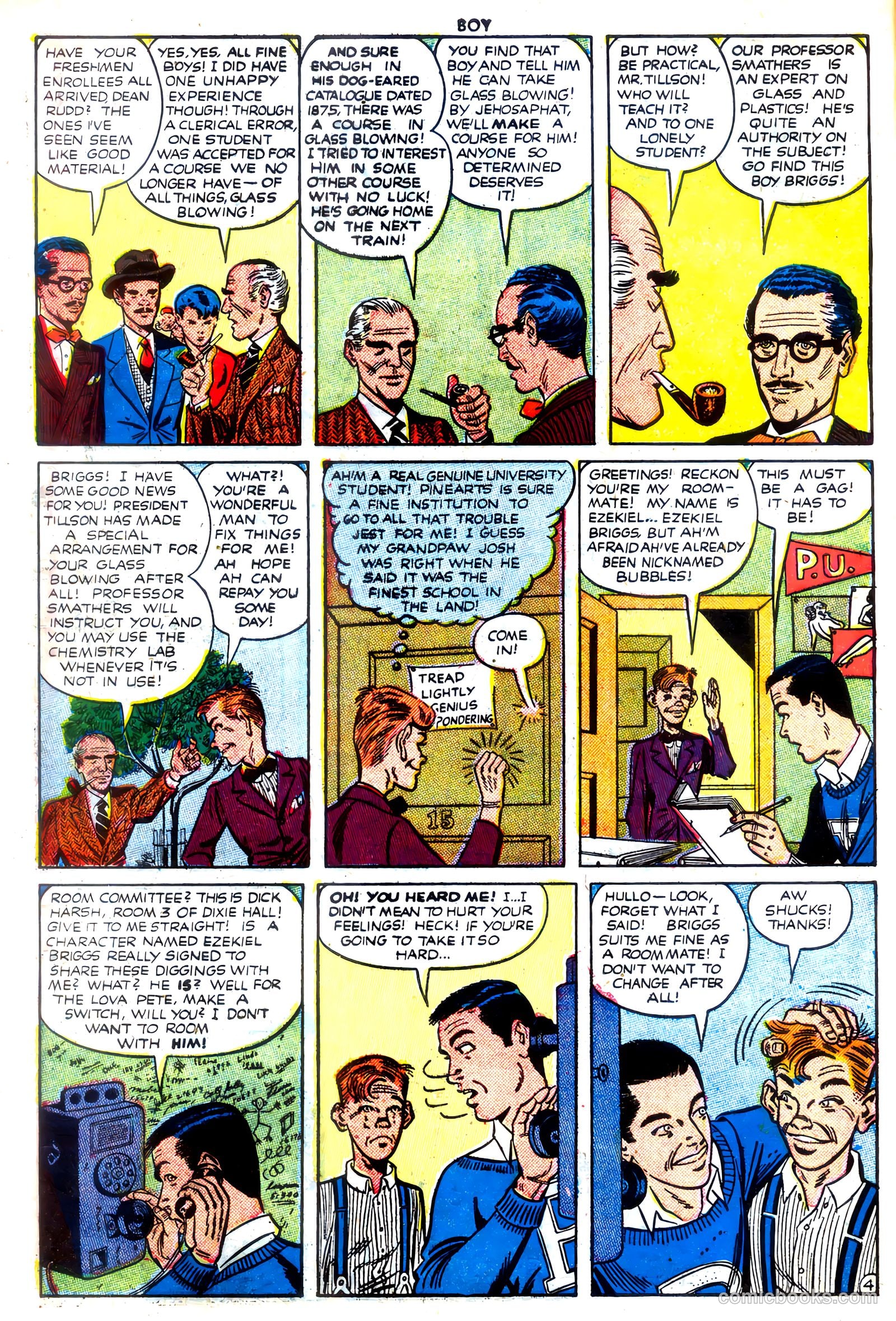 Boy Comics #67 (1950) — page 6 of 52