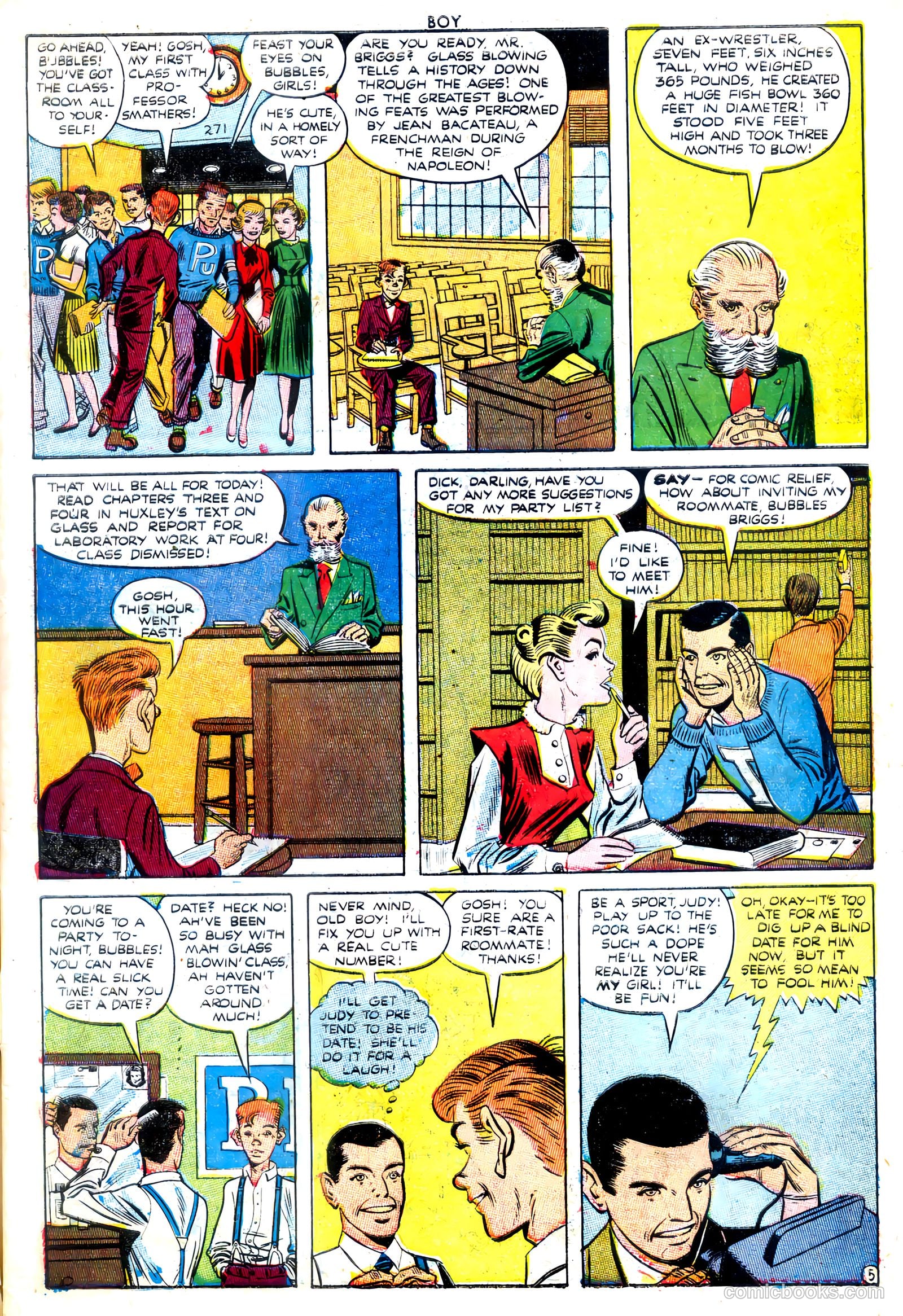 Boy Comics #67 (1950) — page 7 of 52